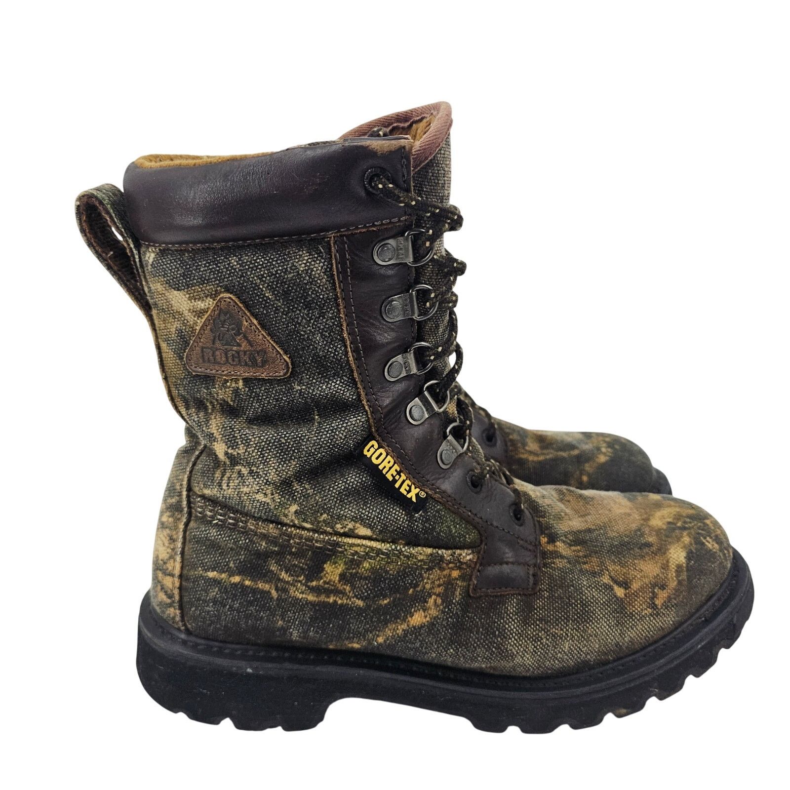 Rocky Boots Rocky Bear Claw 9115 Gore-Tex 800G Waterproof Mens 9 Camo Shoes in Green