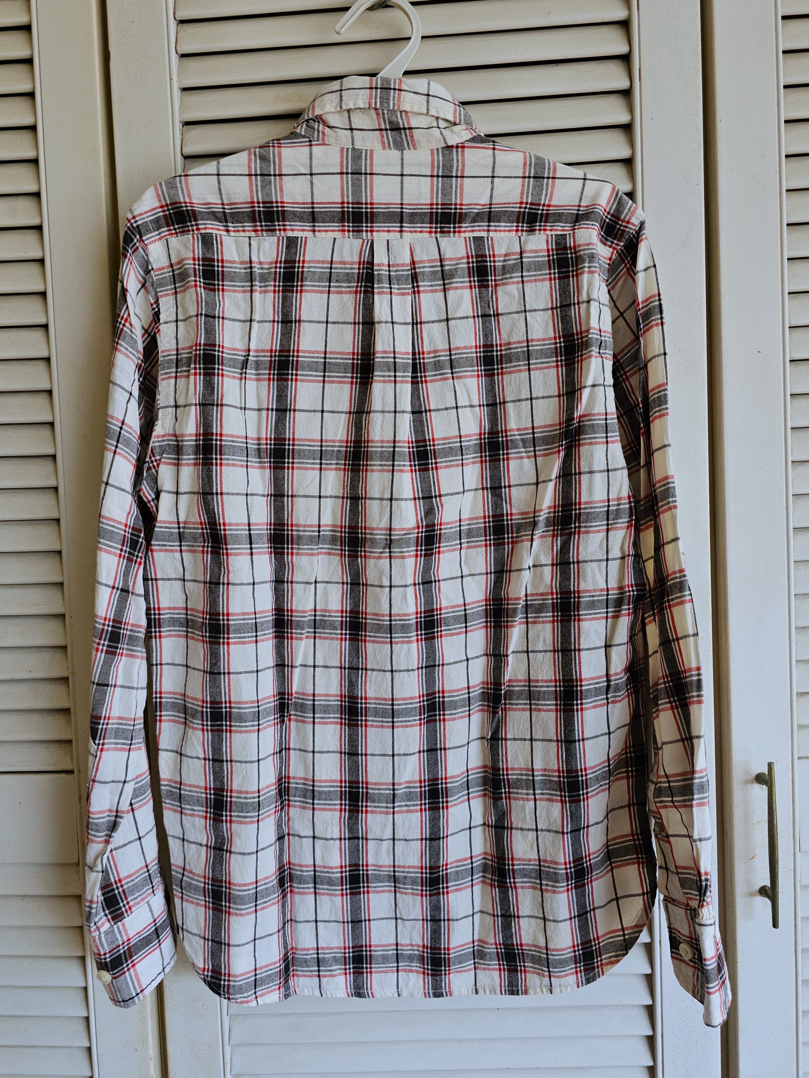 Sugar Cane Sugar Cane Long Sleeve White Checkered Size US S / EU 44-46 / 1 - 7 Thumbnail