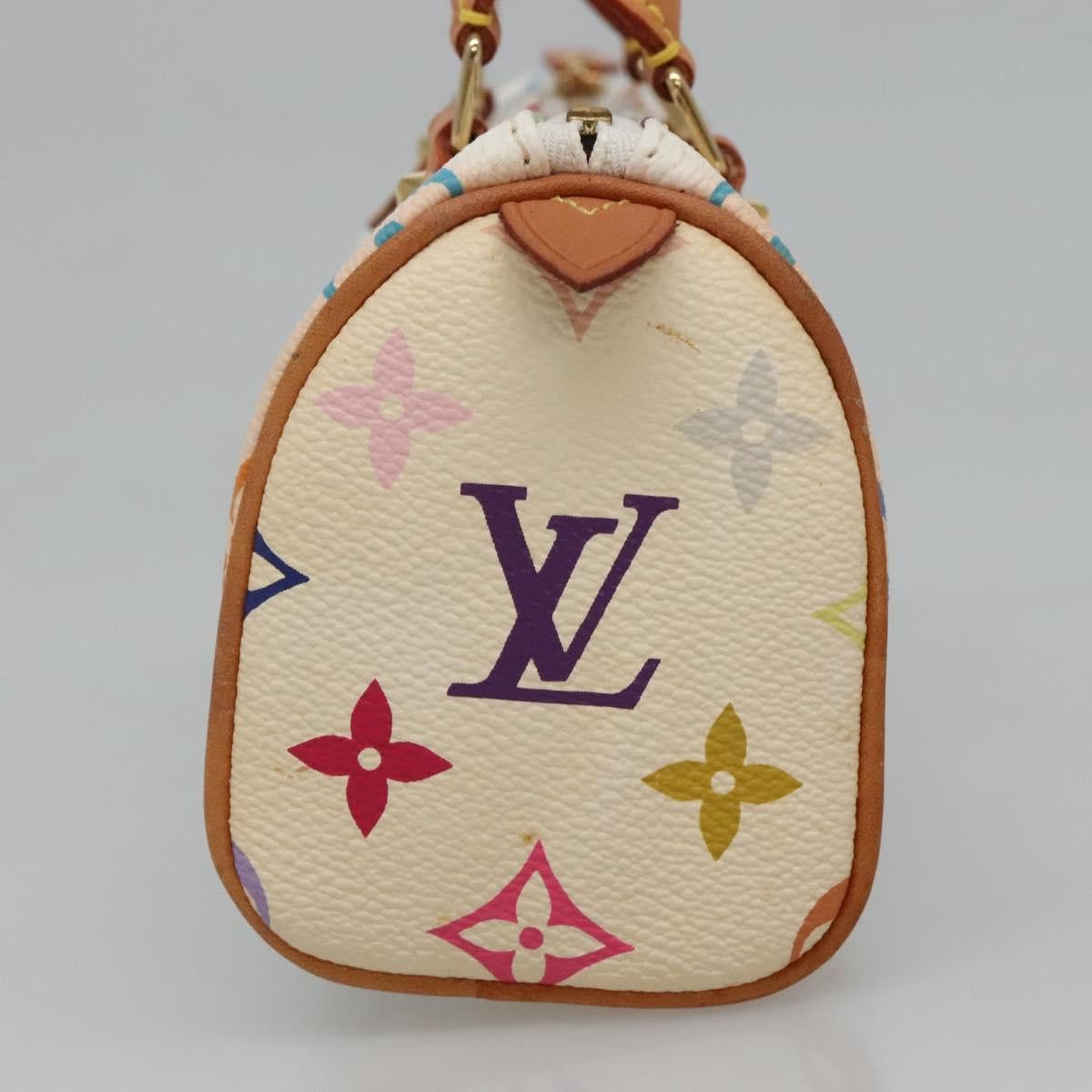 Louis Vuitton LOUIS VUITTON Monogram Multicolor Mini Speedy Hand Bag Size ONE SIZE - 4 Thumbnail