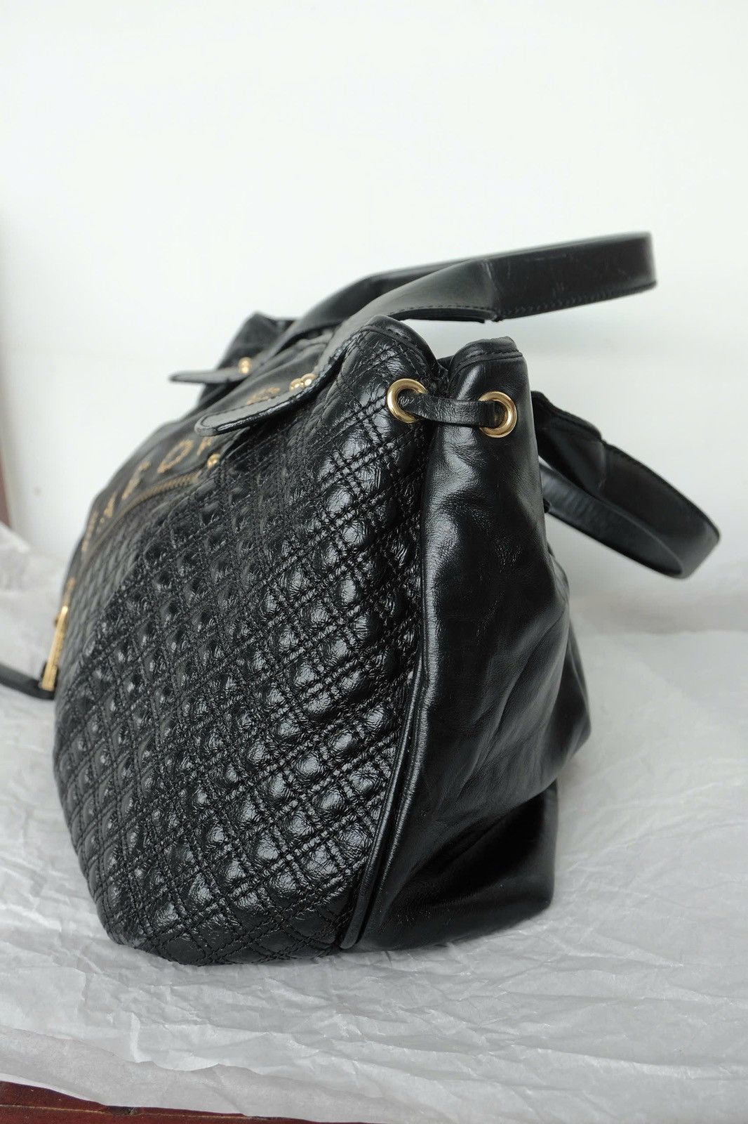 Marc Jacobs Marc Jacobs Irina Leather Handbag Size ONE SIZE - 4 Thumbnail