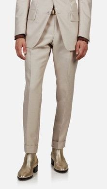 Tom Ford o1loc1c0724 61004D Casual Pant in Beige Size US 34 / EU 50 - 1 Preview