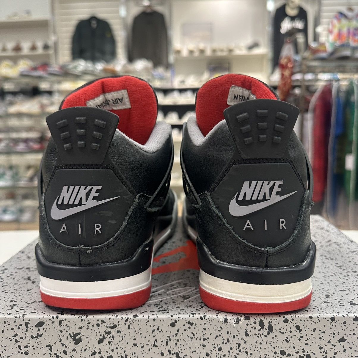 Jordan Brand Size 6Y (7.5W) - Nike Air Jordan 4 Retro Reimagined Bred Size US 7.5 / IT 37.5 - 4 Thumbnail