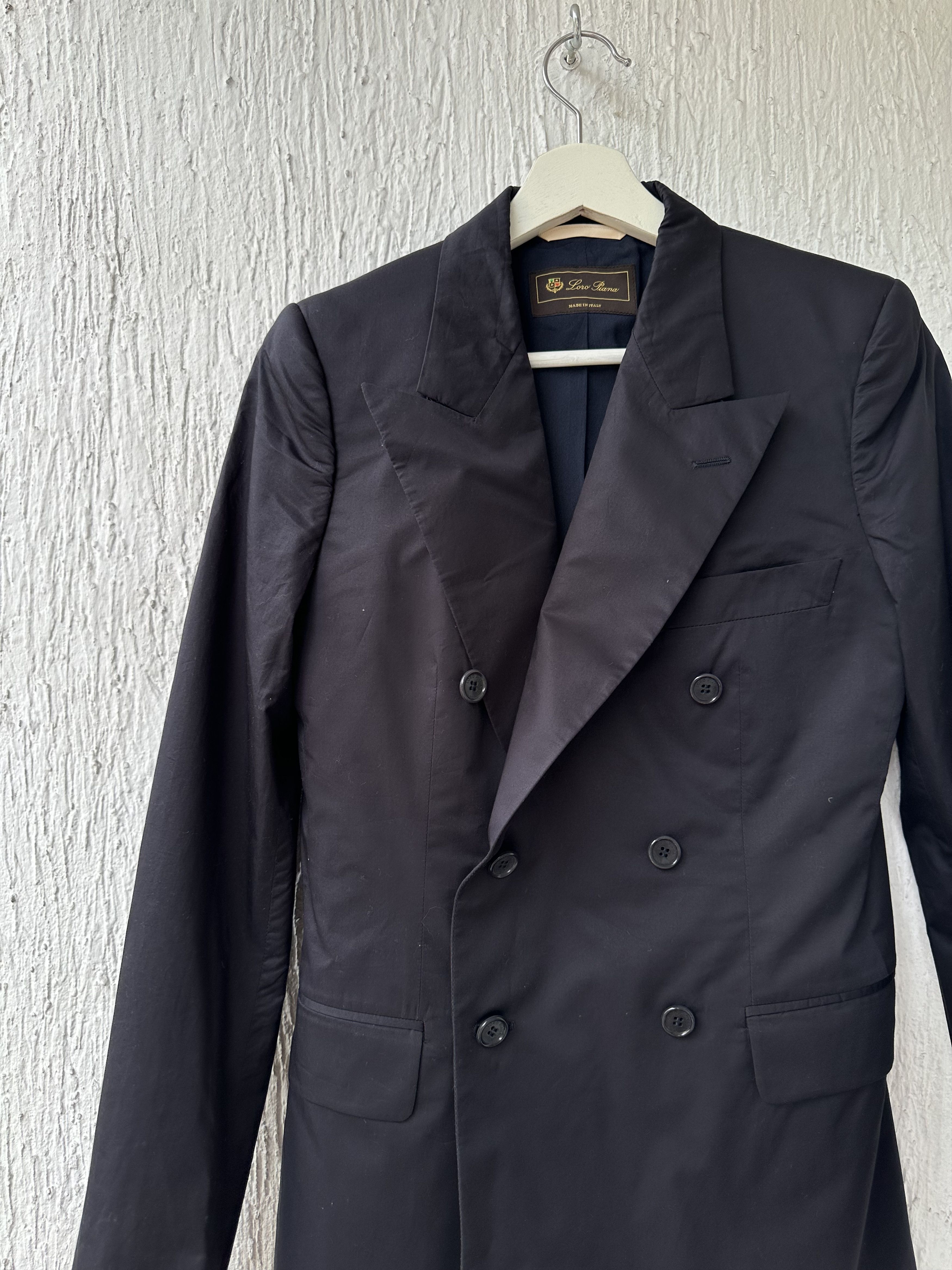 Loro Piana double breasted blazer Size M / US 6-8 / IT 42-44 - 2 Thumbnail