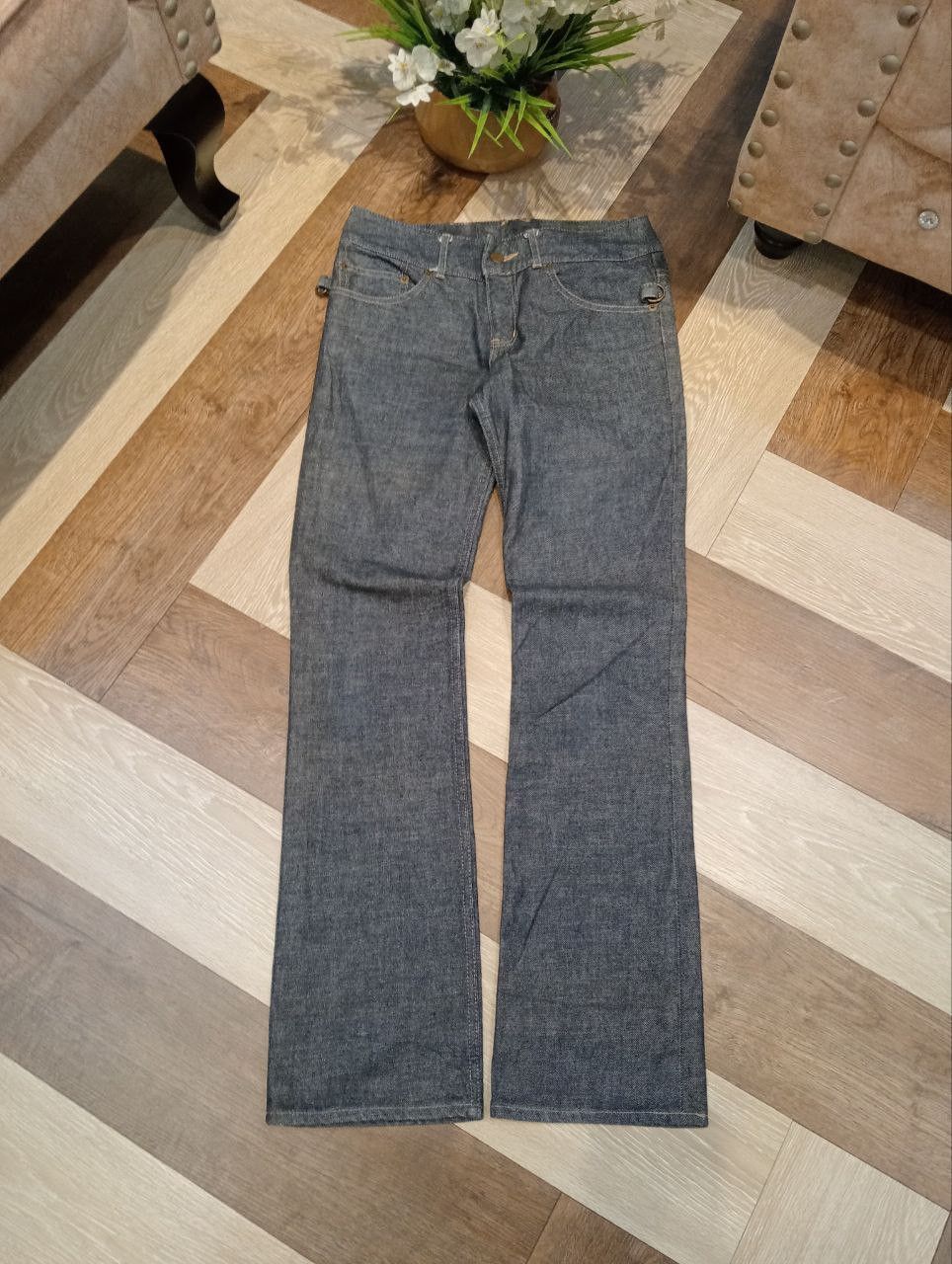 Beauty Beast RARE BEAUTY BEAST JAPAN BLUE DENIM FLARED JEANS Size US 30 / EU 46 - 1 Thumbnail