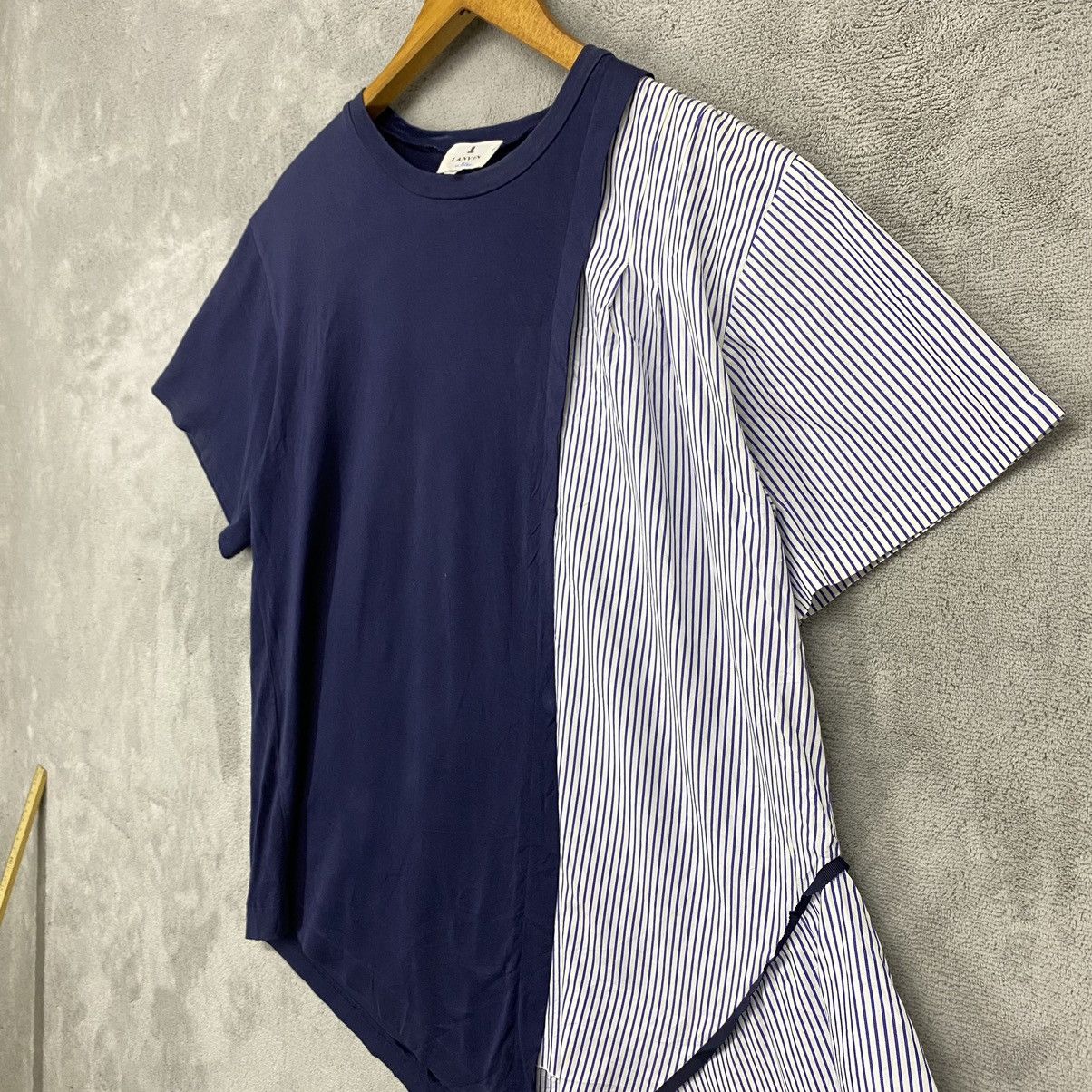 Lanvin 🔥 RARE LANVIN BLUE STRIPE SHIRT Size 4XL / US 24-26 - 3 Thumbnail