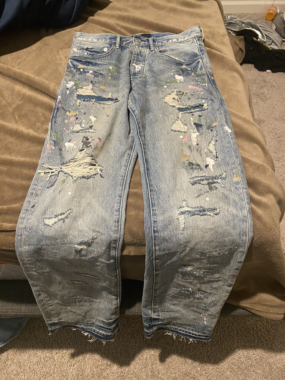 image of Style No. P011 in Blue, Men's (Size 31)
