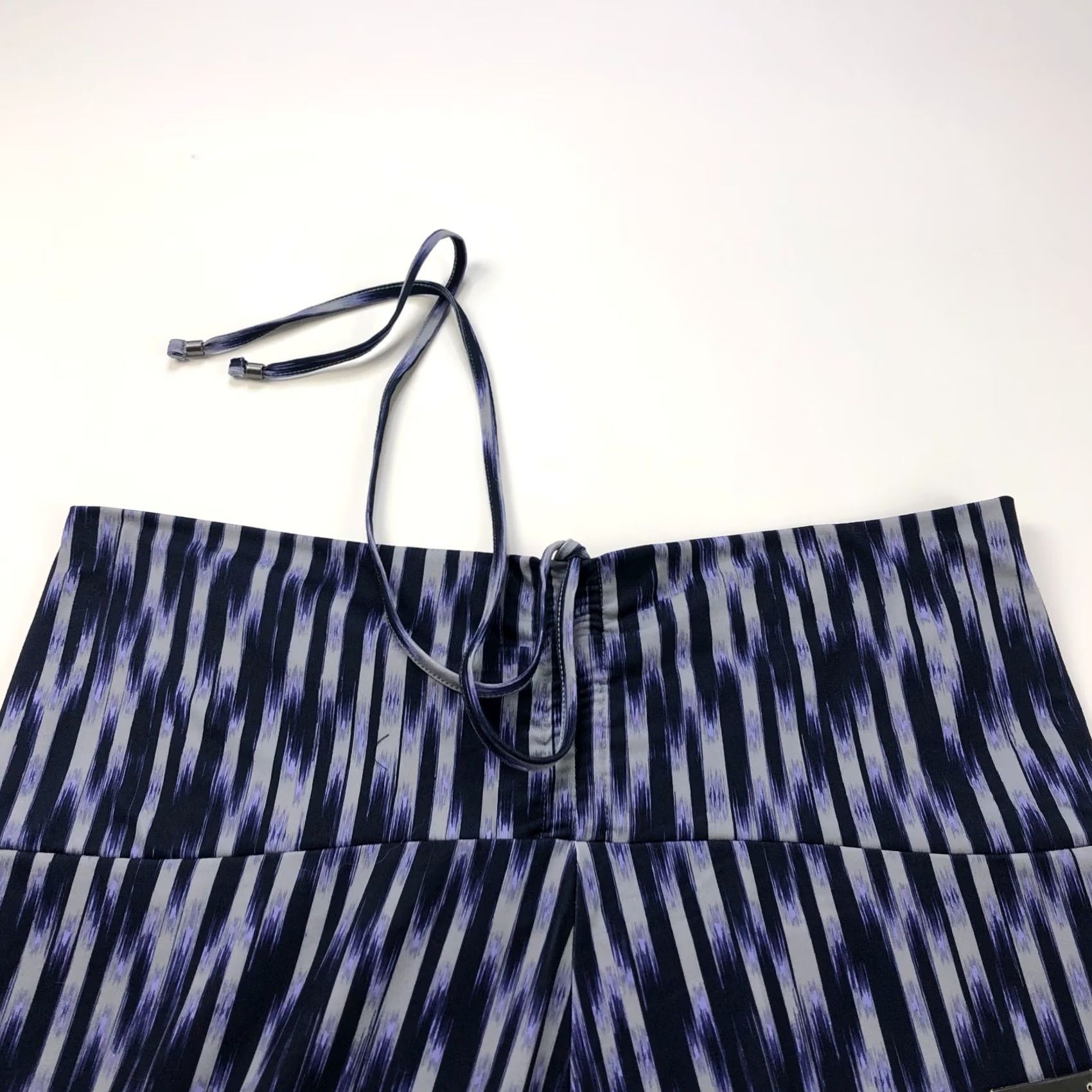 Eddie Bauer Eddie Bauer Travex Aster Convertible Skirt Dress XL Blue Purple Geometric Knit Pattern, Knee Length, Pullover, Regular, Women Size 40" / US 18 - 2 Thumbnail