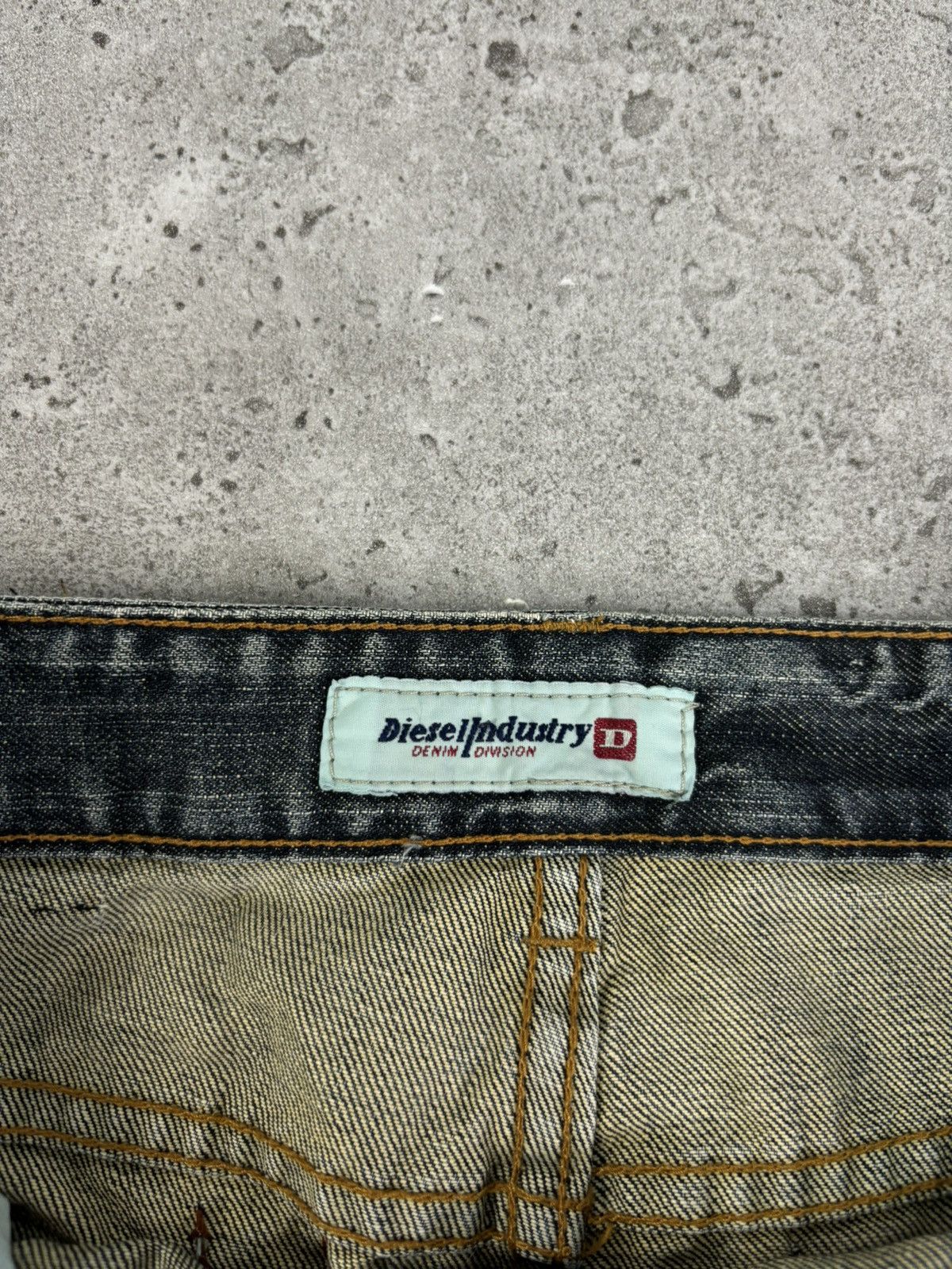 Diesel × Japanese Brand × Vintage Vintage 00s Japanese Distressed Faded Denim Baggy Pants Y2K Size US 38 / EU 54 - 7 Thumbnail