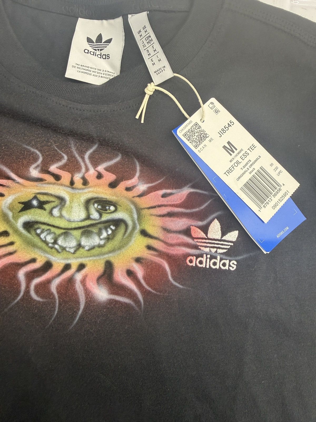 HELLSTAR Hellstar x Adidas Airbrush T-shirt Size US M / EU 48-50 / 2 - 3 Thumbnail