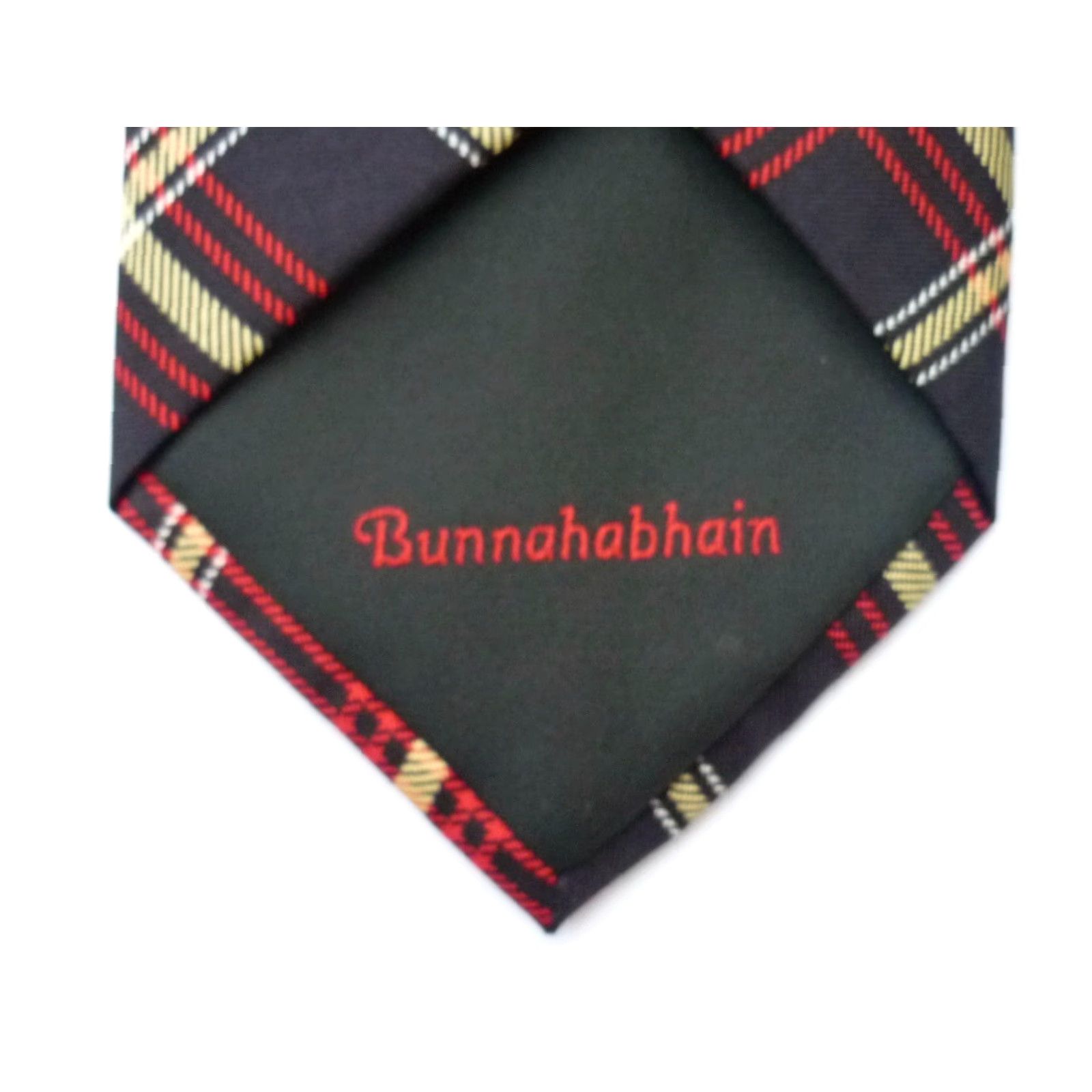 Vintage Men's Bunnahabhain Silk Tie Tartan Hand Made Single Islay Malt Scotch Whisky Shirt/Neckwear? Size ONE SIZE - 7 Thumbnail