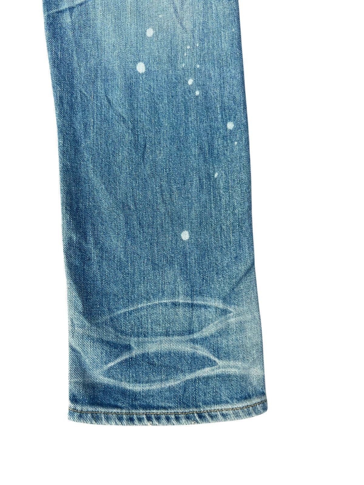 Japan Blue Jeans Dirty Mud Japan Blue Distressed Denim Stretch Sun Set Jeans Size US 32 / EU 48 - 20 Thumbnail