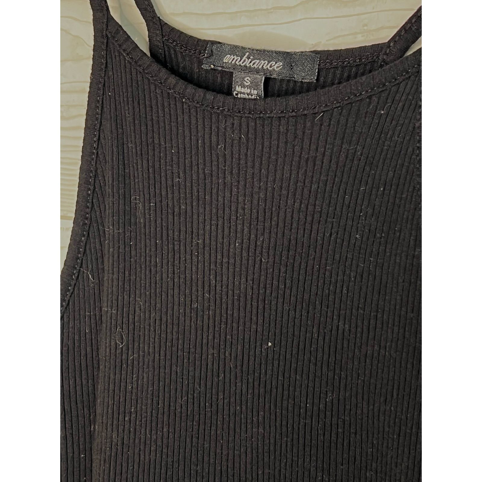 Other Ambiance black ribbed halter bodycon dress Size Small Size S / US 4 / IT 40 - 4 Thumbnail