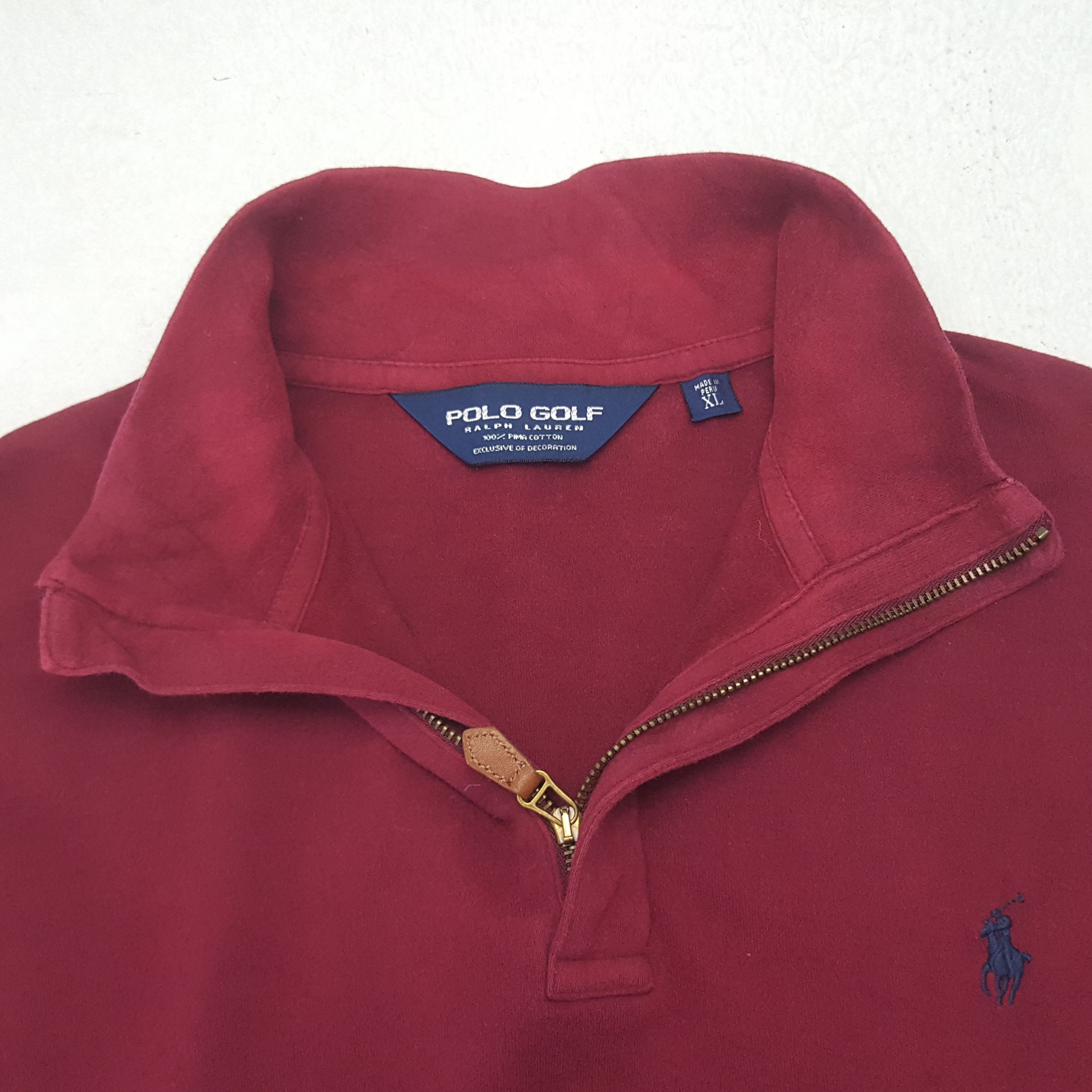 Polo Ralph Lauren × Vintage Vintage Polo Golf by Ralph Lauren Sweatshirt C284N8 Size US XXL / EU 58 / 5 - 4 Thumbnail