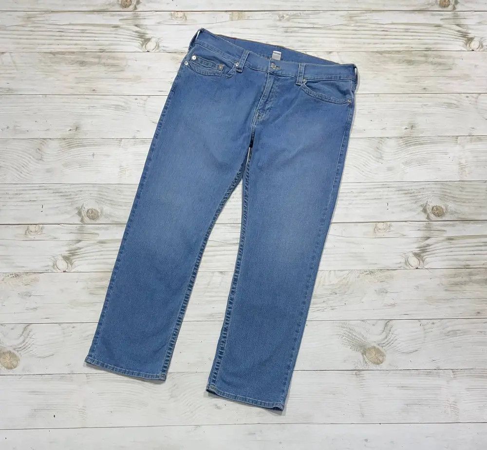True Religion Vintage True Religion Ricky SN Jeans Denim straight Y2K Size US 36 / EU 52 - 5 Thumbnail
