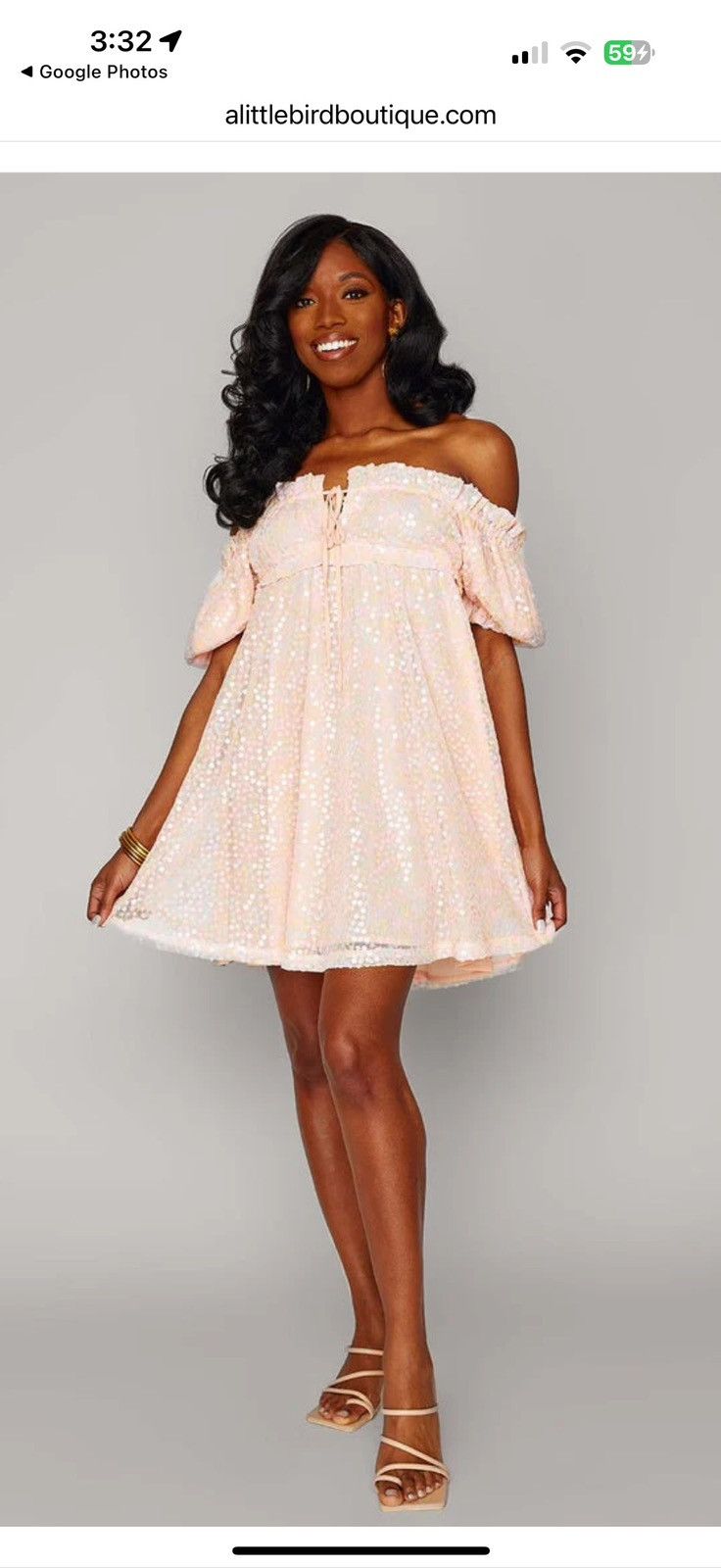 buddy love pink sequin dress BuddyLove | Adeline Sequin Wrap Dress