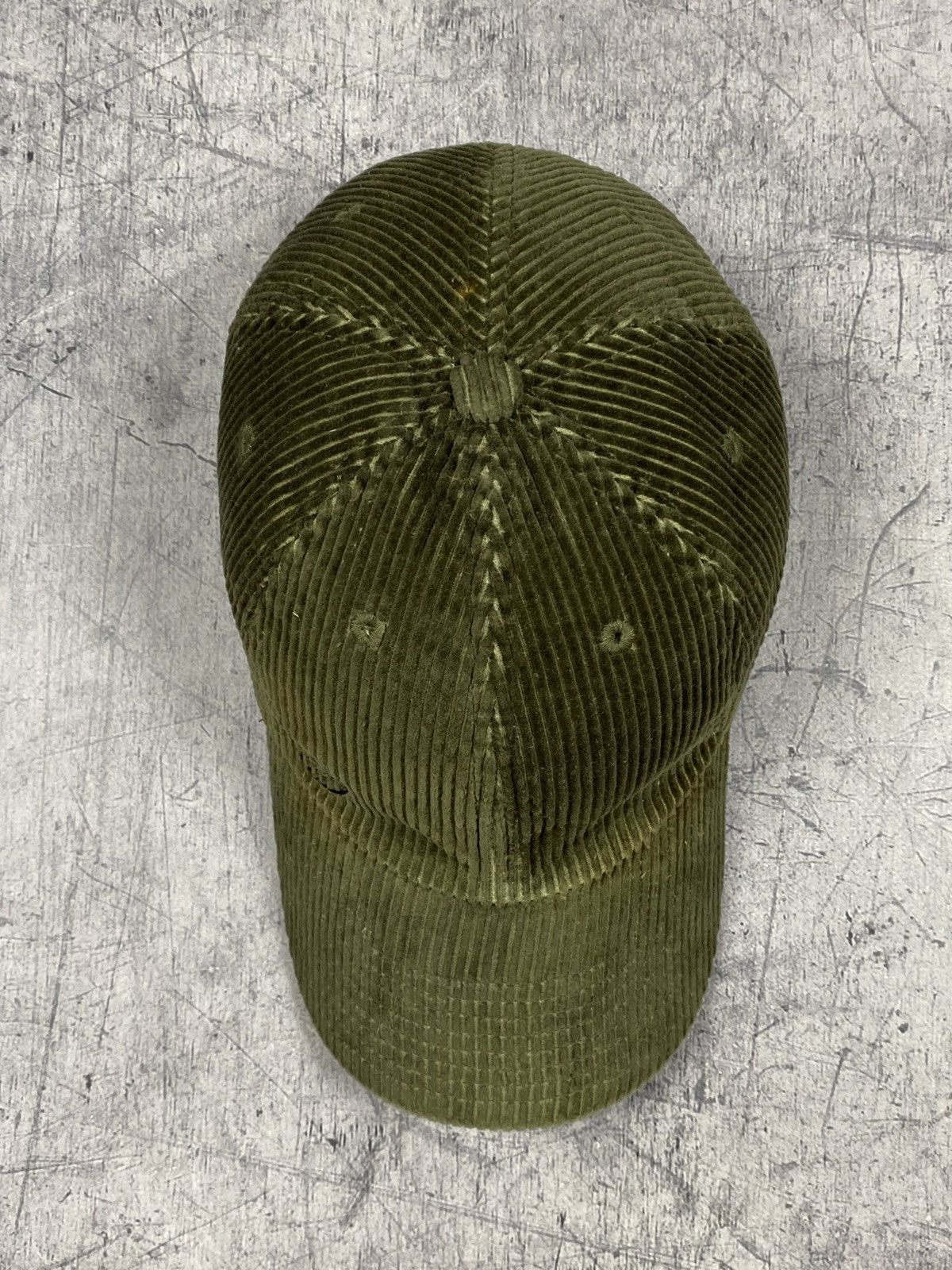 Adidas × Vintage Rare Vintage 00s Adidas Corduroy Logo Cap y2k og crazy mad Size ONE SIZE - 4 Thumbnail