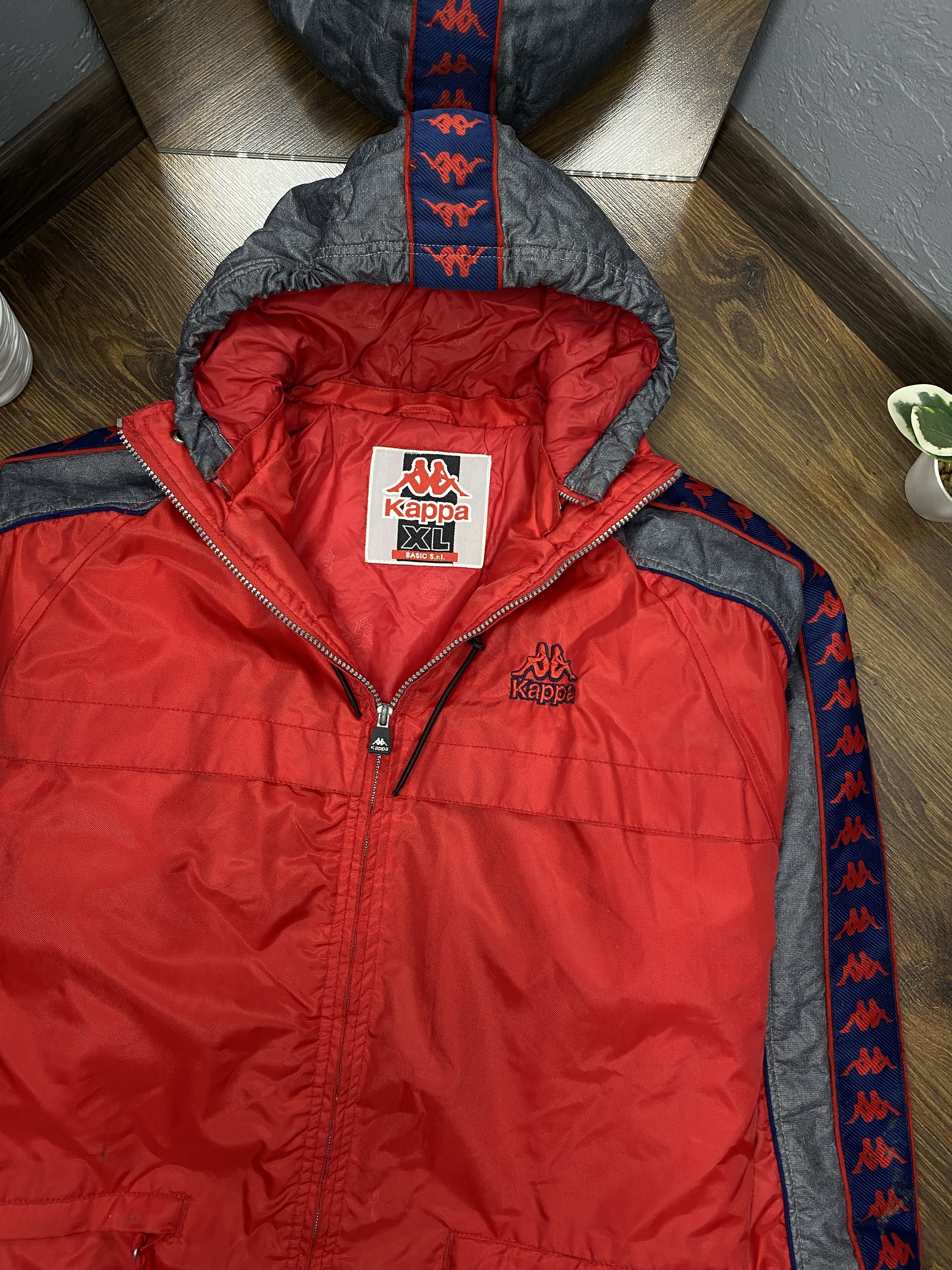 Kappa Kappa 90s Vintage Mens Jacket Size US XL / EU 56 / 4 - 2 Thumbnail