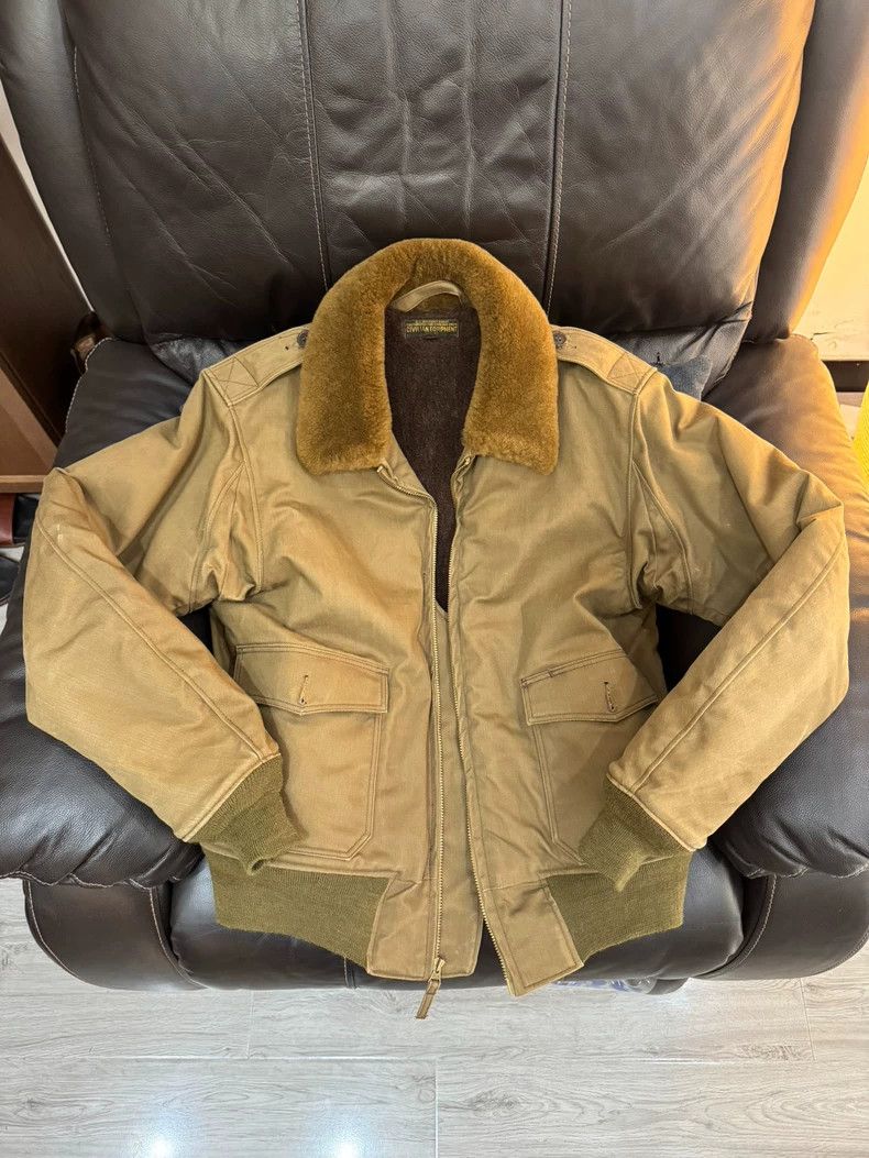 Freewheelers Freewheelers B10 Flight Jacket Limited Edition- DMC Size US M / EU 48-50 / 2 - 1 Thumbnail