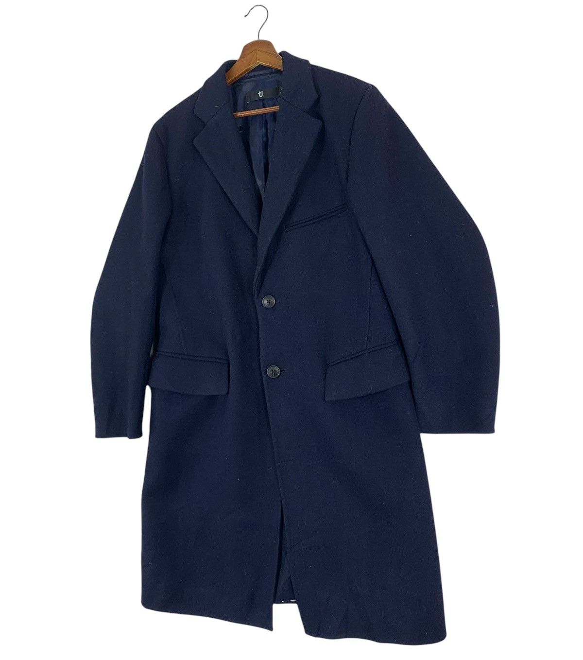 Jil Sander × Uniqlo VINTAGE DESIGNER JILL SANDER X UNIQLO WOOL OVERCOAT Size US M / EU 48-50 / 2 - 2 Thumbnail