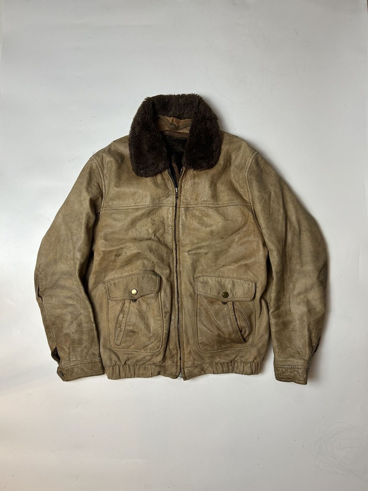 Cowboy Equipment × Genuine Leather GENUINE COW LEATHER JACKET Size US M / EU 48-50 / 2 - 1 Thumbnail