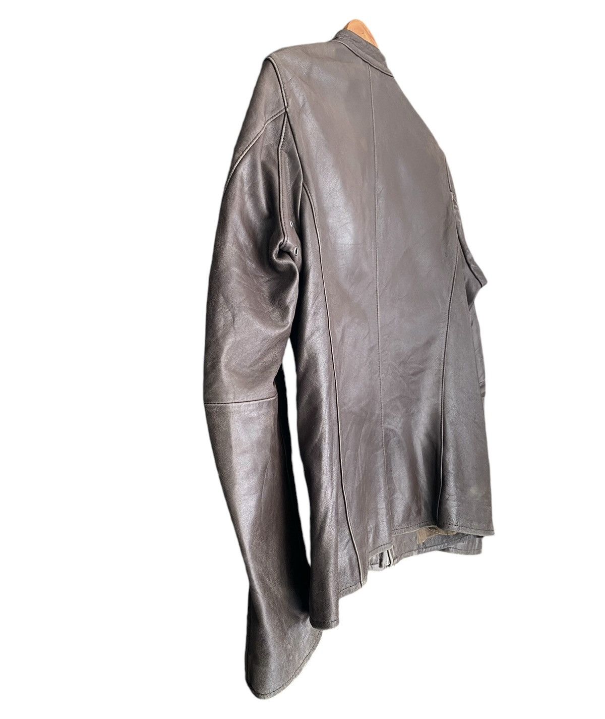 Boycott Rare🔥BOYCOTT Leather Zipper Jacket Vintage Size US S / EU 44-46 / 1 - 15 Thumbnail