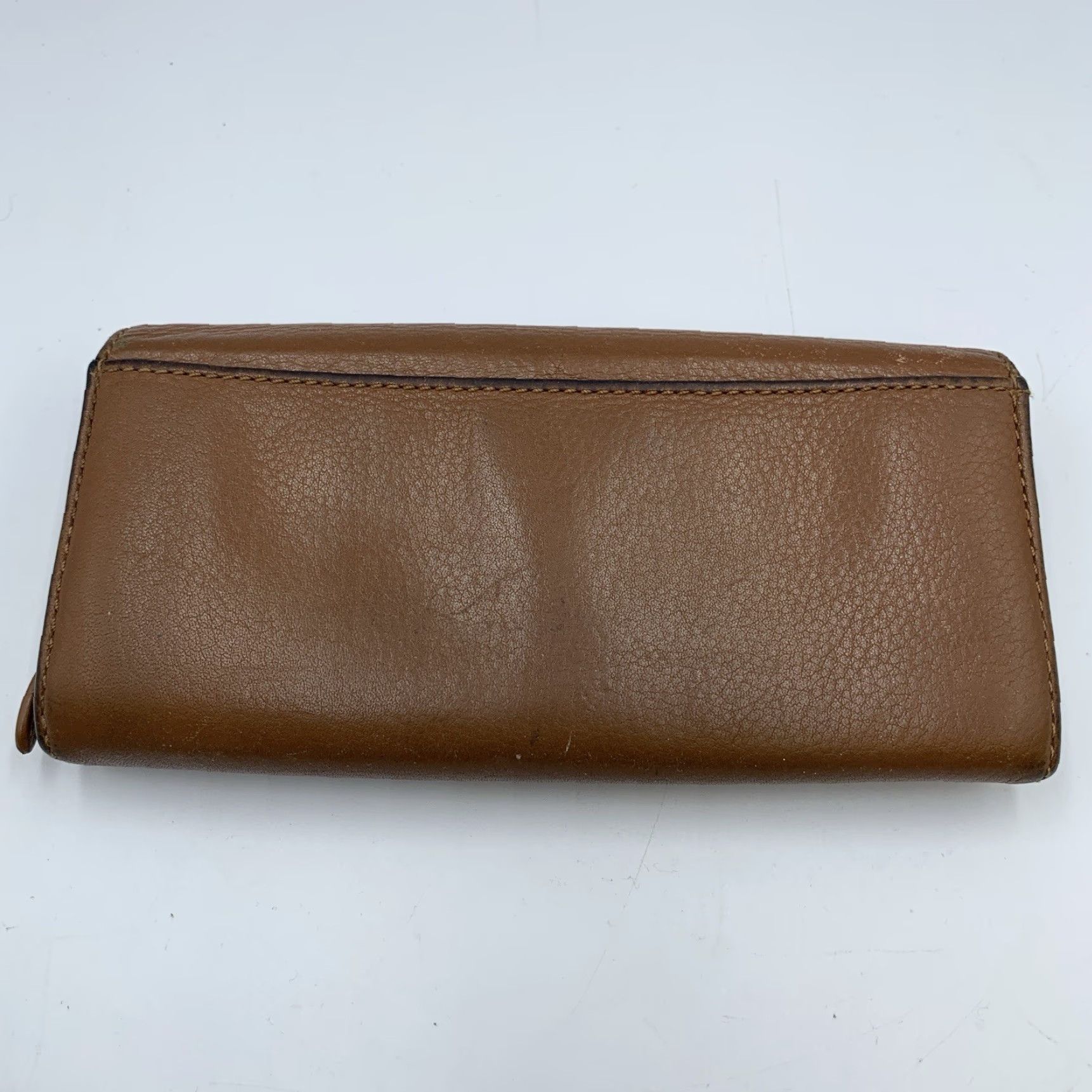 Michael Kors Michael Kors Women's Wallet Long Continental Flap Leather Brown Clutch Logo Credit Card Folding Size ONE SIZE - 4 Thumbnail