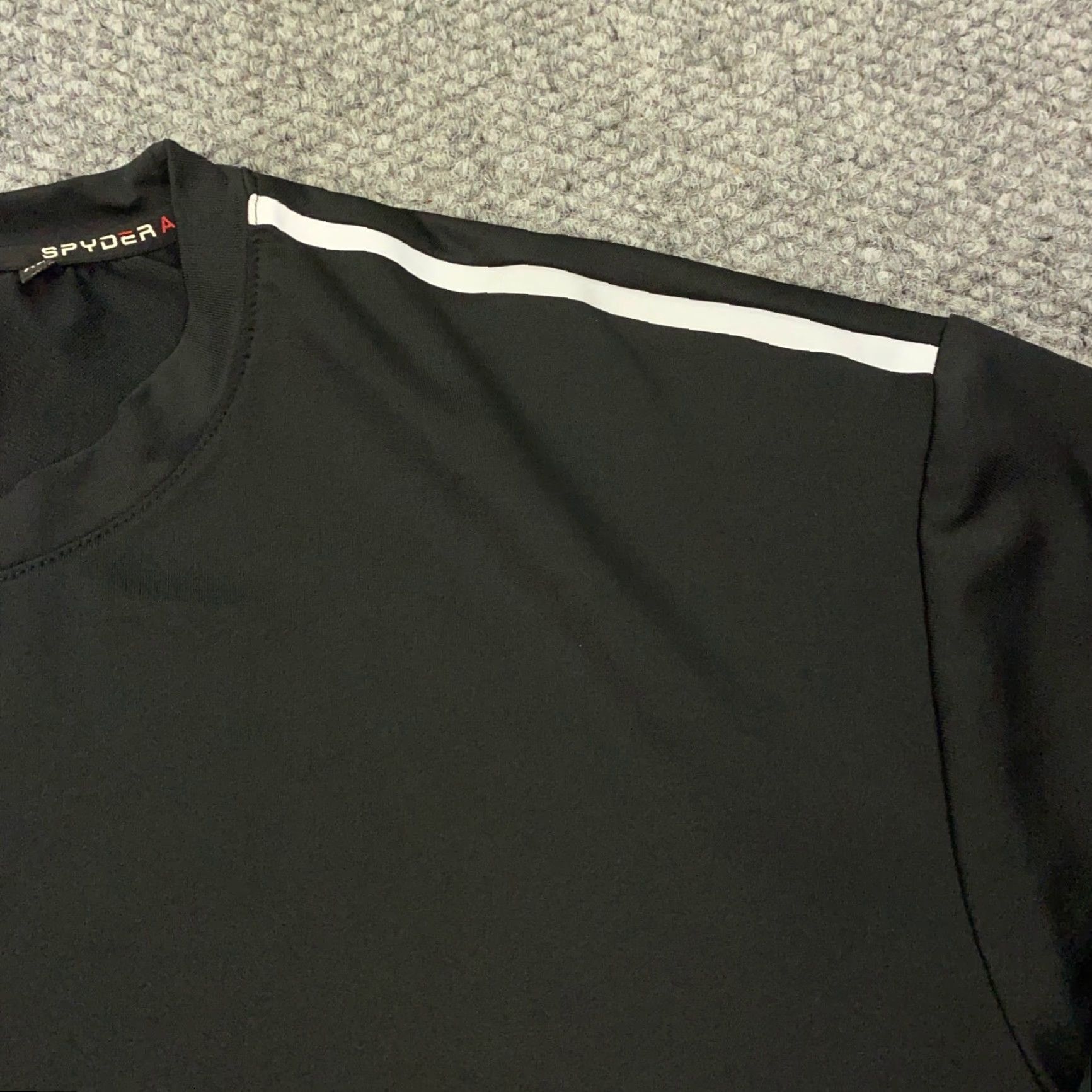 Spyder Spyder Shirt XL Workout Running Jogging Reflective Stretch Womens Size XL / US 12-14 / IT 48-50 - 3 Thumbnail