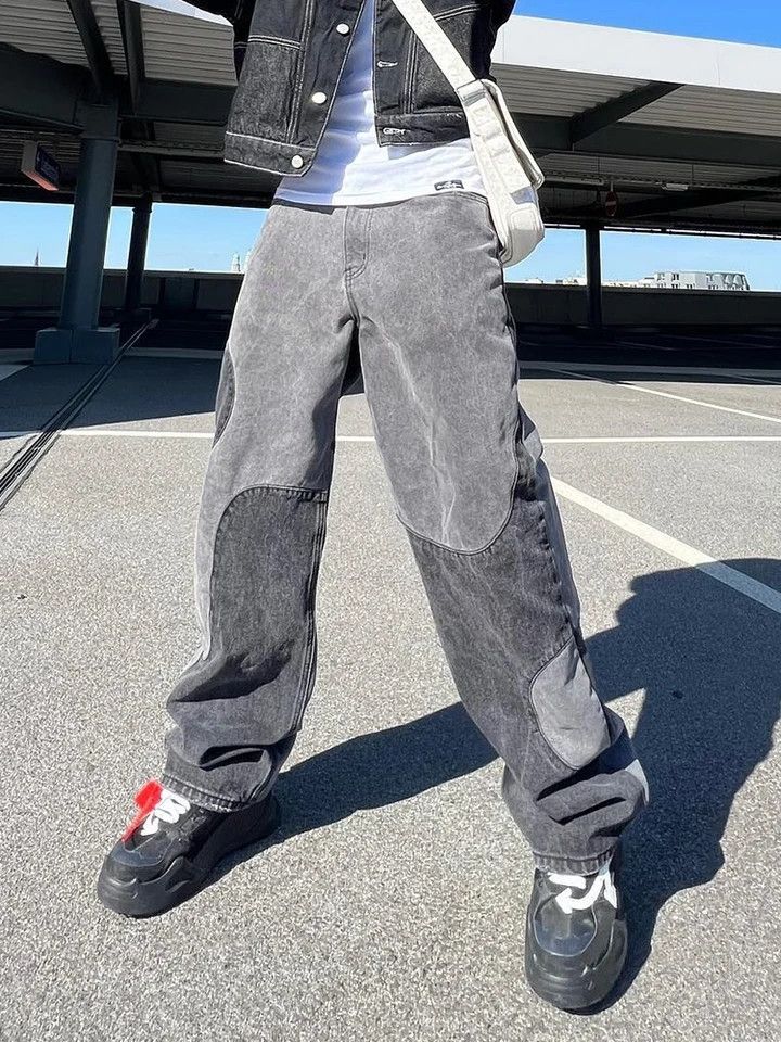 Japanese Brand × Jean Doodle Diddle Swindle Loose Straight Jeans Size US 34 / EU 50 - 6 Thumbnail