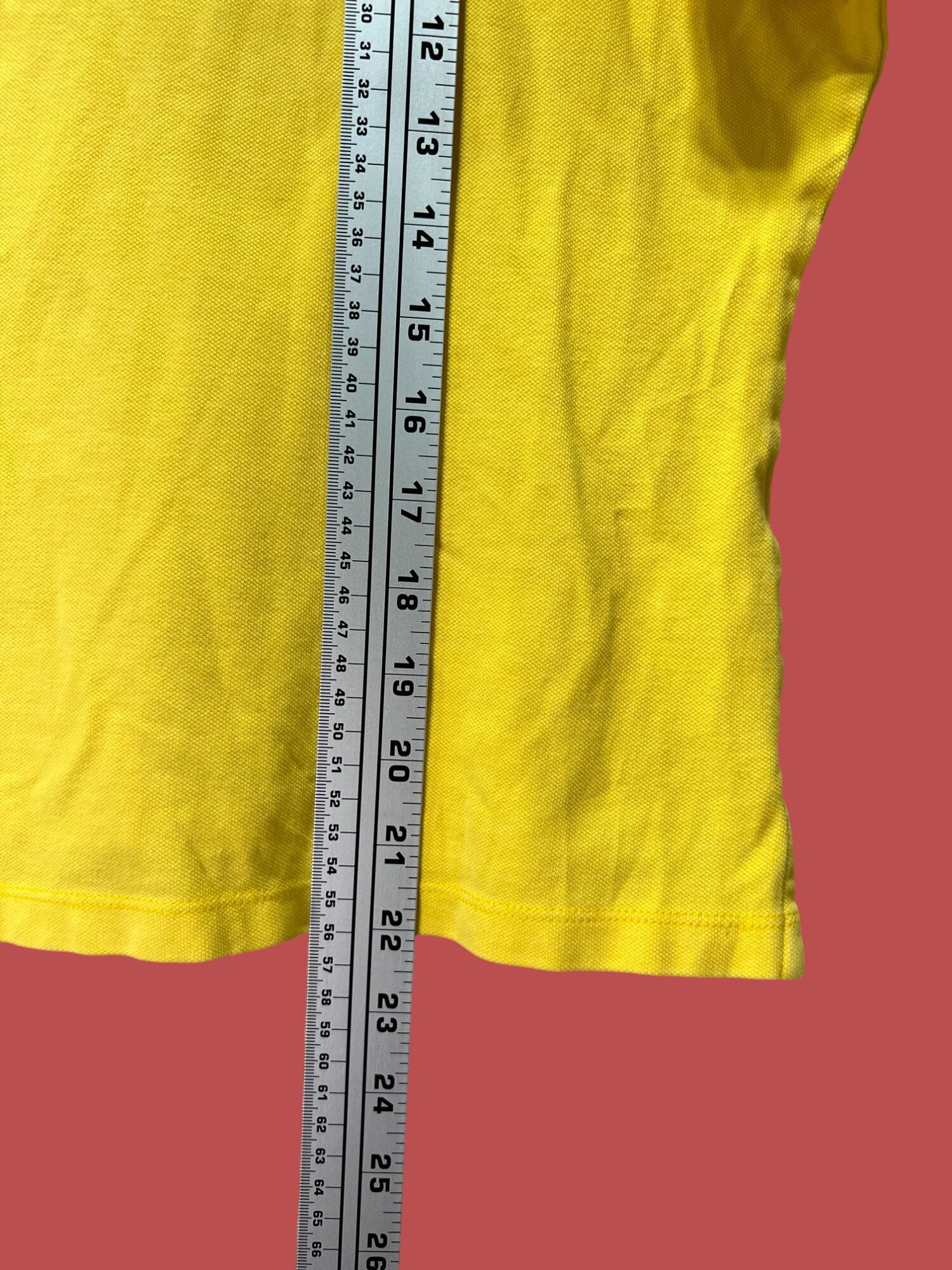 Tommy Hilfiger Tommy Hilfiger - Men's Short Sleeve Polo Shirt - Yellow - Me Size US M / EU 48-50 / 2 - 7 Thumbnail
