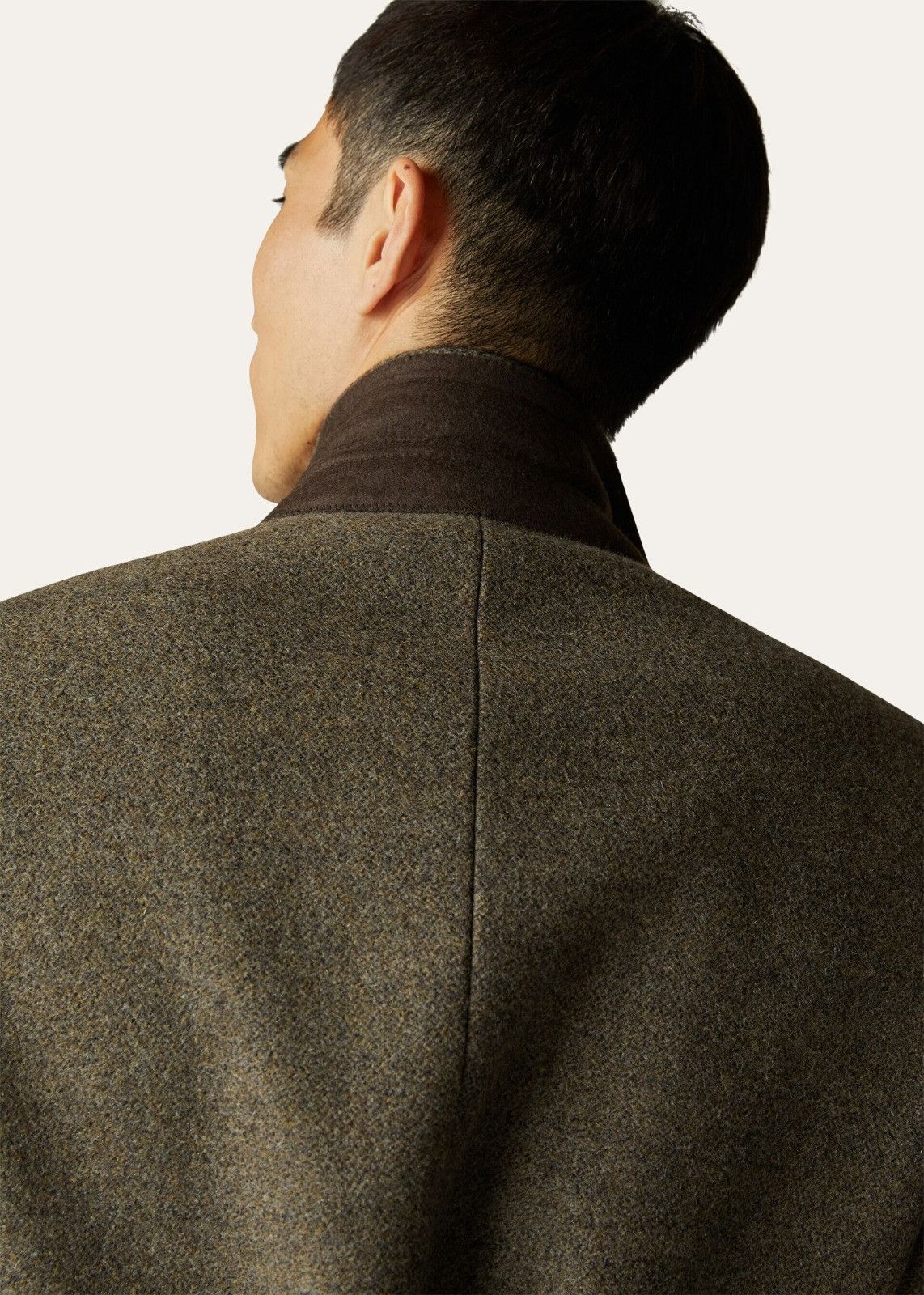 Loro Piana o1srvl11e1124 Torino Felted Wool Overcoat in Brown Size US M / EU 48-50 / 2 - 6 Thumbnail