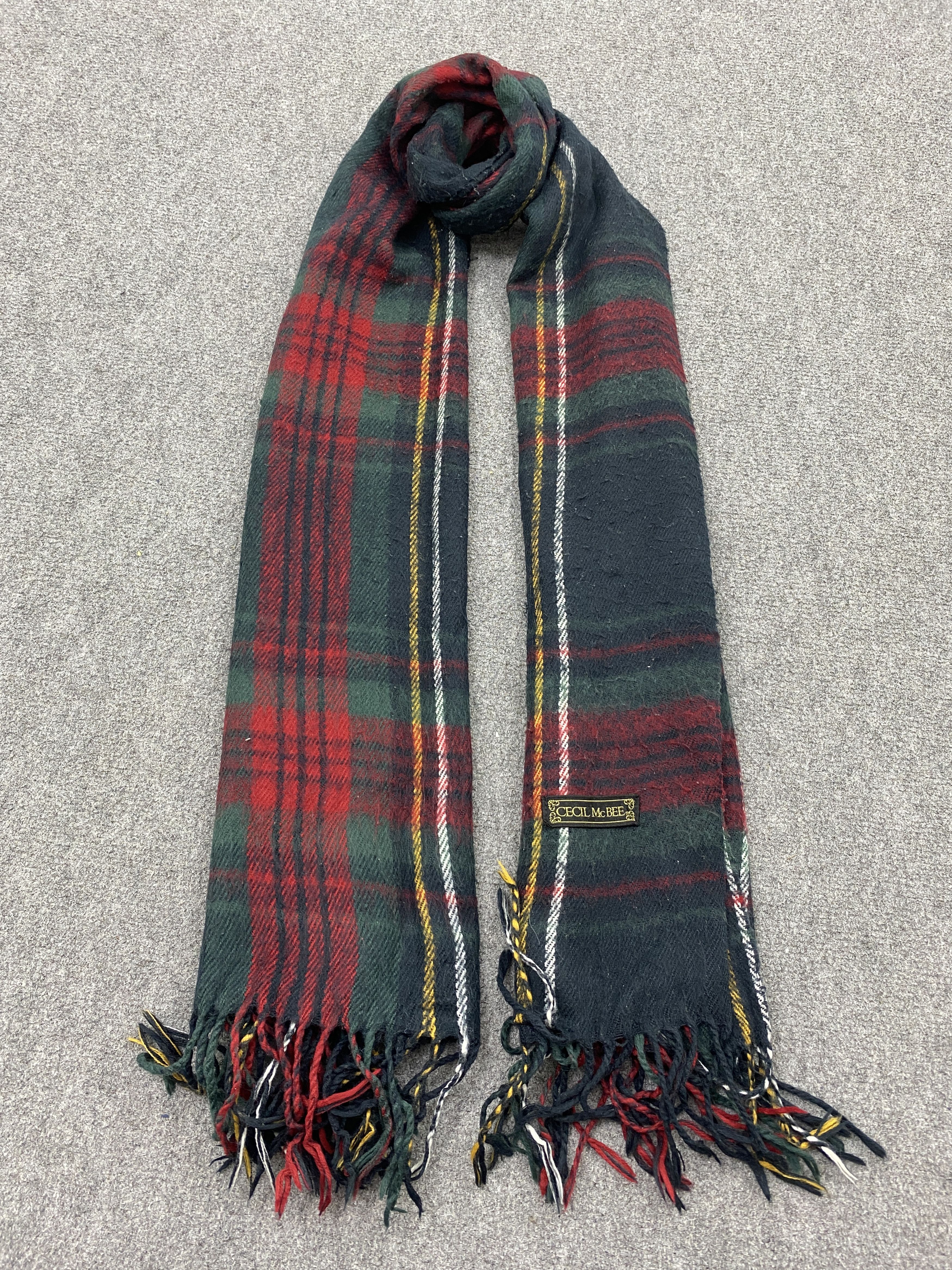 Other Vintage Cecil McBee Scarf / Muffler / Neckwear - SC0003 Size ONE SIZE - 1 Thumbnail