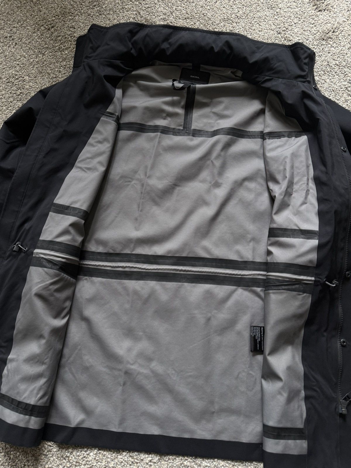 Isaora ISAORA Technical Field Jacket Black Made in Portugal Size L Size US L / EU 52-54 / 3 - 5 Thumbnail