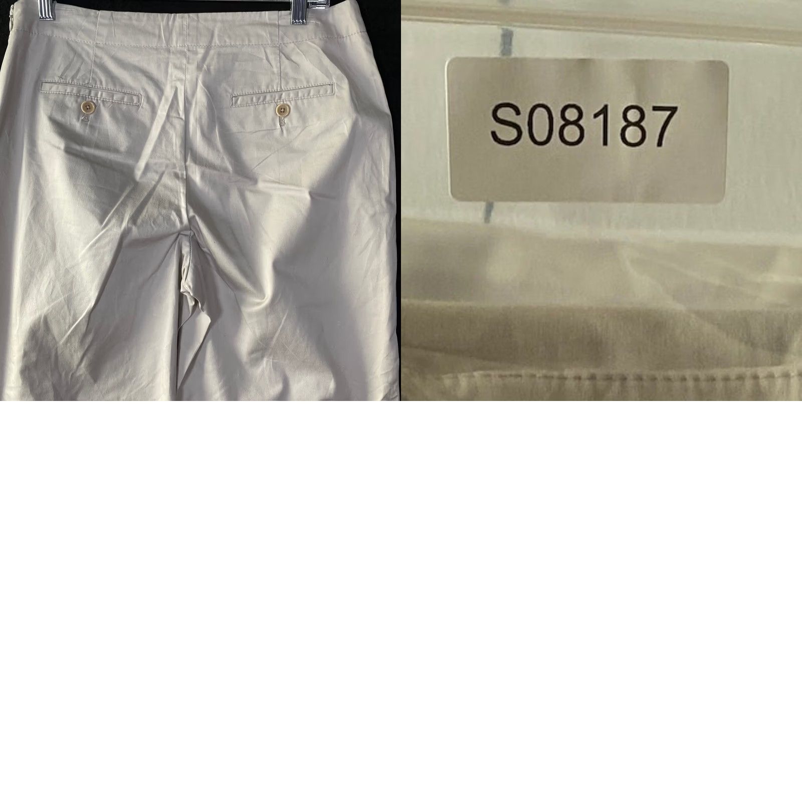 Talbots Talbots Womens Pants Tan Petite Pull On Side Zip Ankle Stretch 14P Regular Size 24" / US 00 / IT 34 - 9 Thumbnail