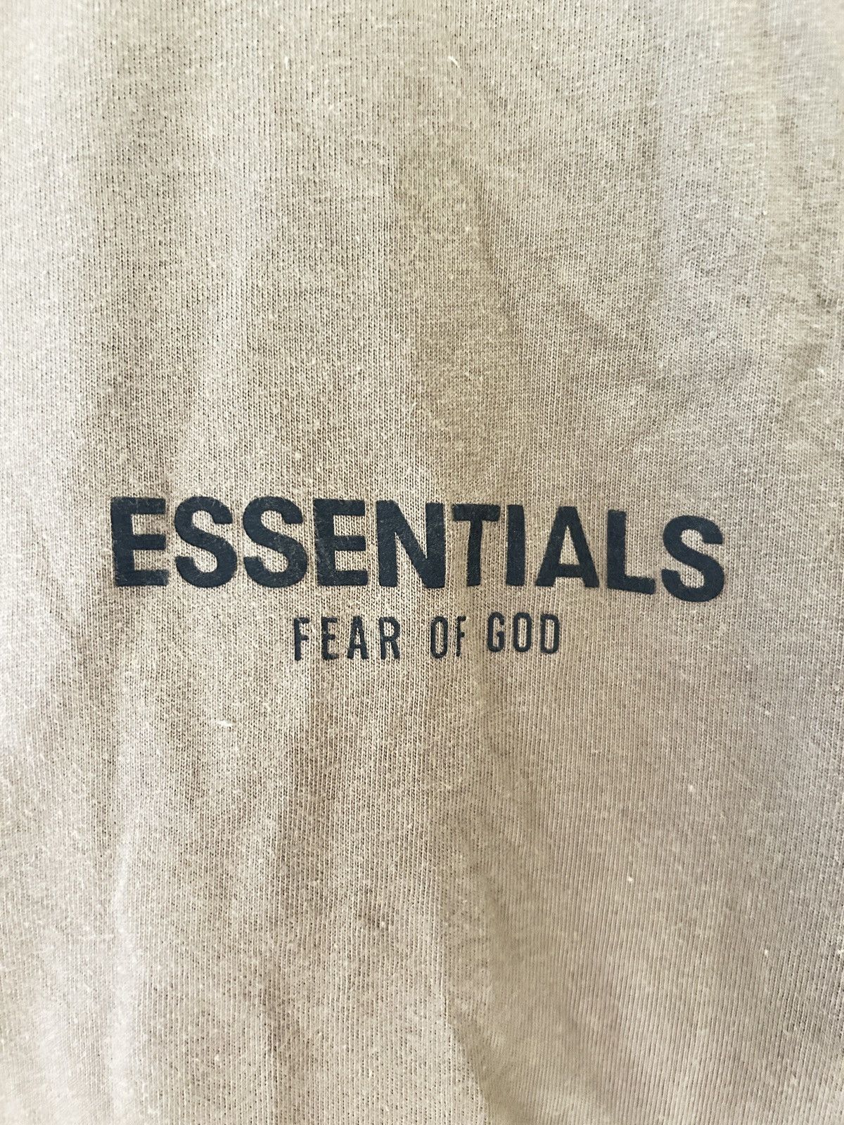 Fear of God Fear of God Essentials Polo Shirt Taupe XS Size US XS / EU 42 / 0 - 4 Thumbnail