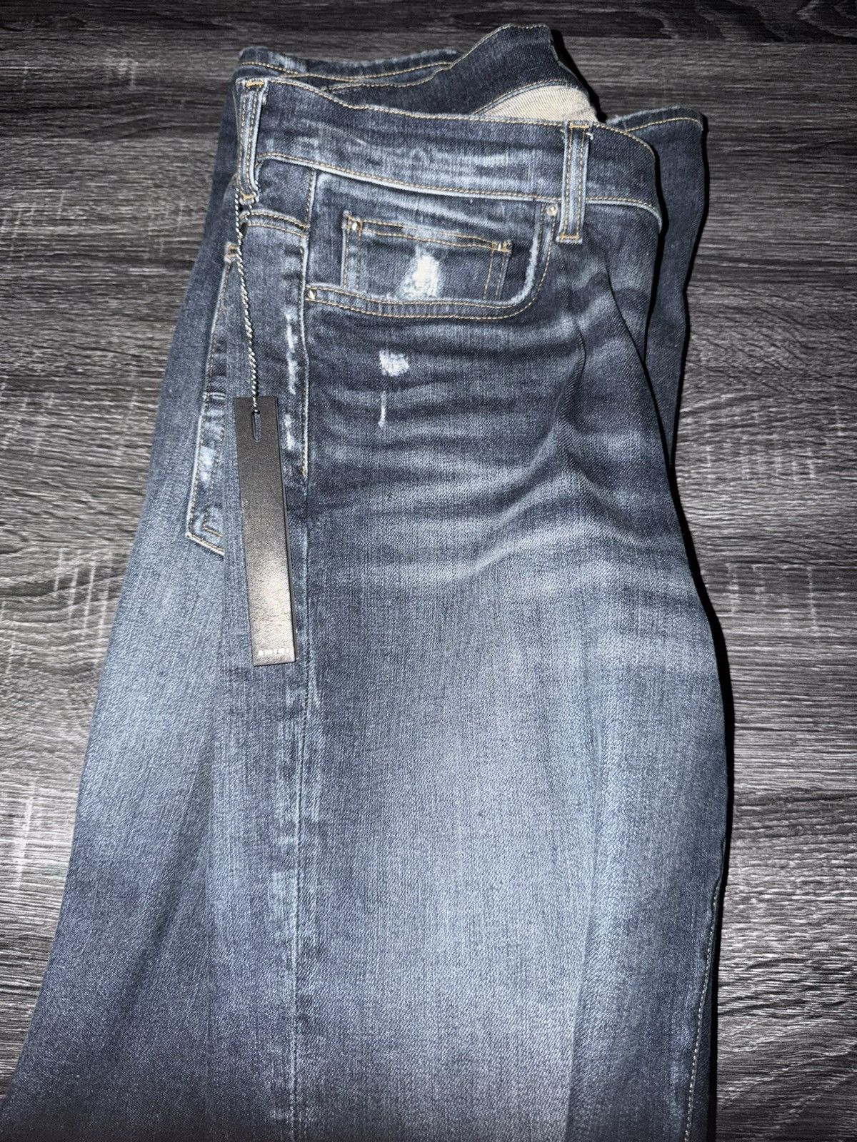 Amiri Amiri stack dark indigo jeans Size US 36 / EU 52 - 1 Thumbnail