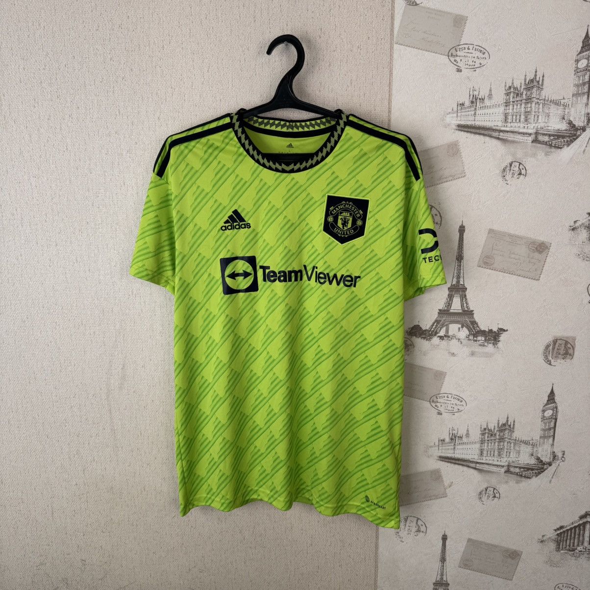 Adidas Adidas 2022-2023 Manchester United Third L- #21 Antony. Size US L / EU 52-54 / 3 - 8 Thumbnail