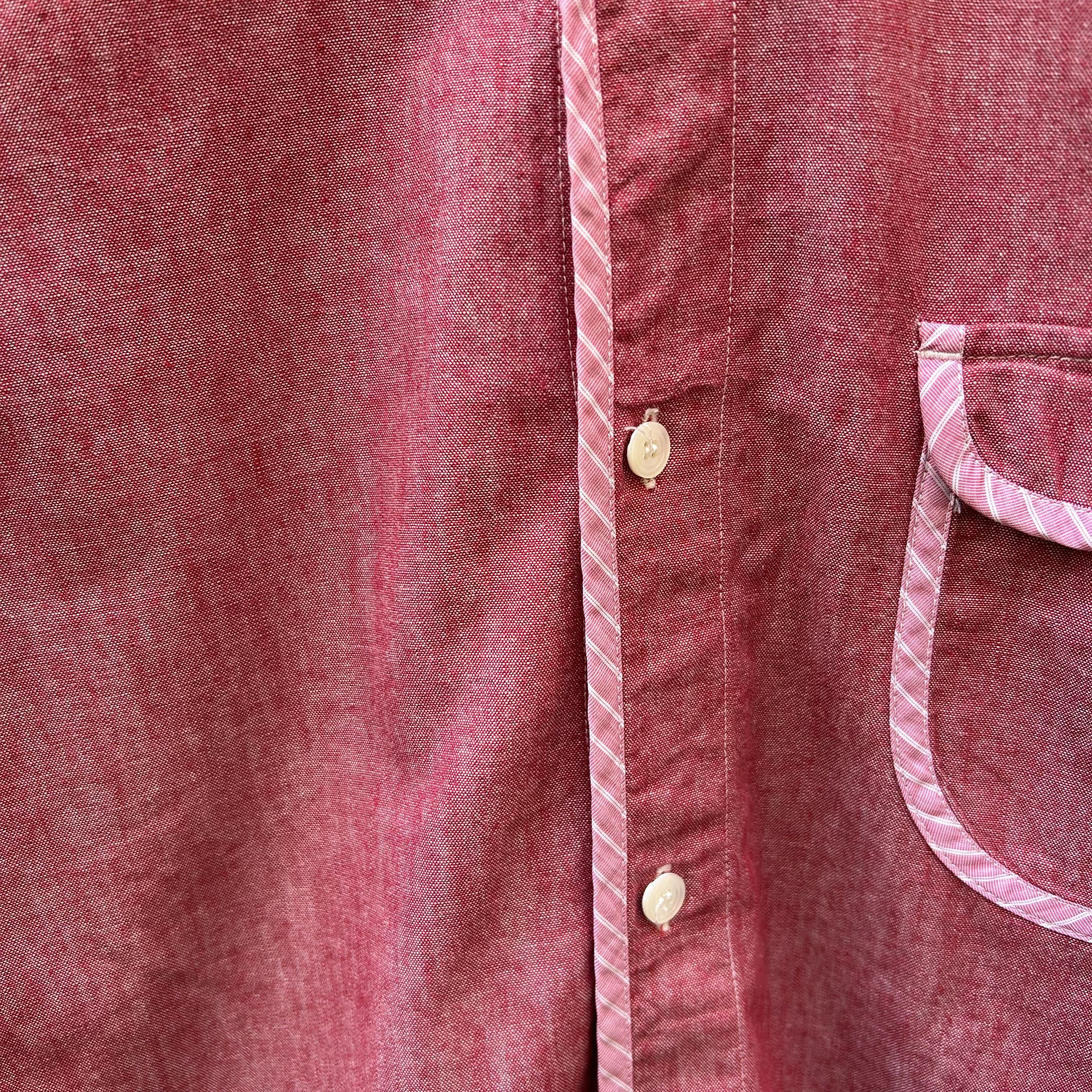 Junya Watanabe Comme des Garcons Junya Watanabe Pink Shirt Button Up S/S11 Size US S / EU 44-46 / 1 - 5 Thumbnail