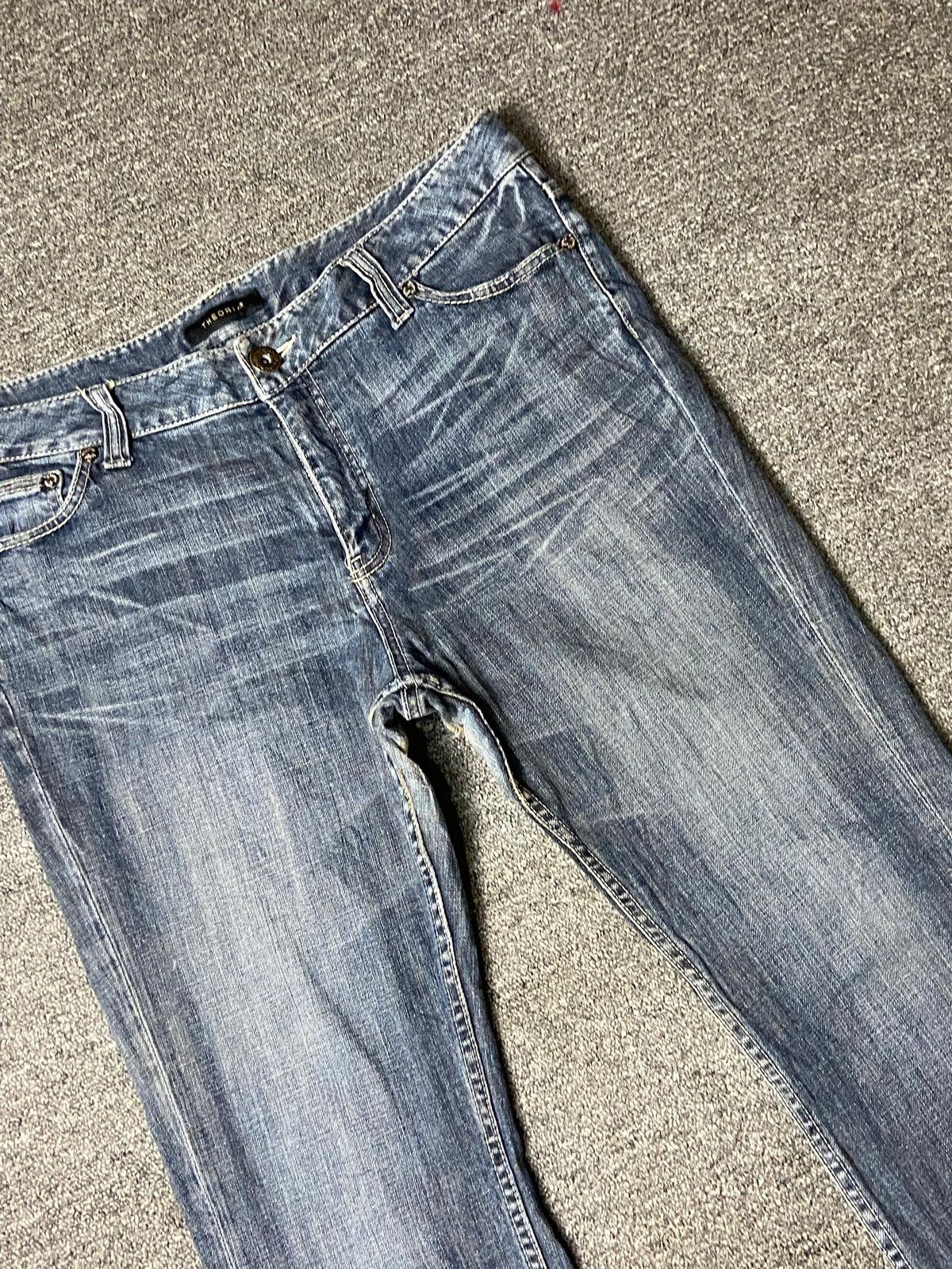 Japanese Brand × Vintage THEORIA Japanese Brand Distressed Denim Jeans (132) Size US 36 / EU 52 - 9 Thumbnail
