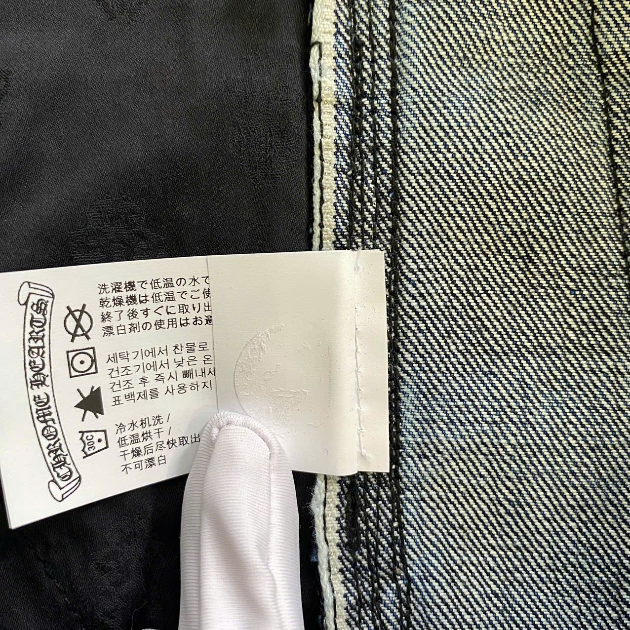 Chrome Hearts CHROME HEARTS Carpenter Indigo Shorts Denim Size US 34 / EU 50 - 11 Thumbnail