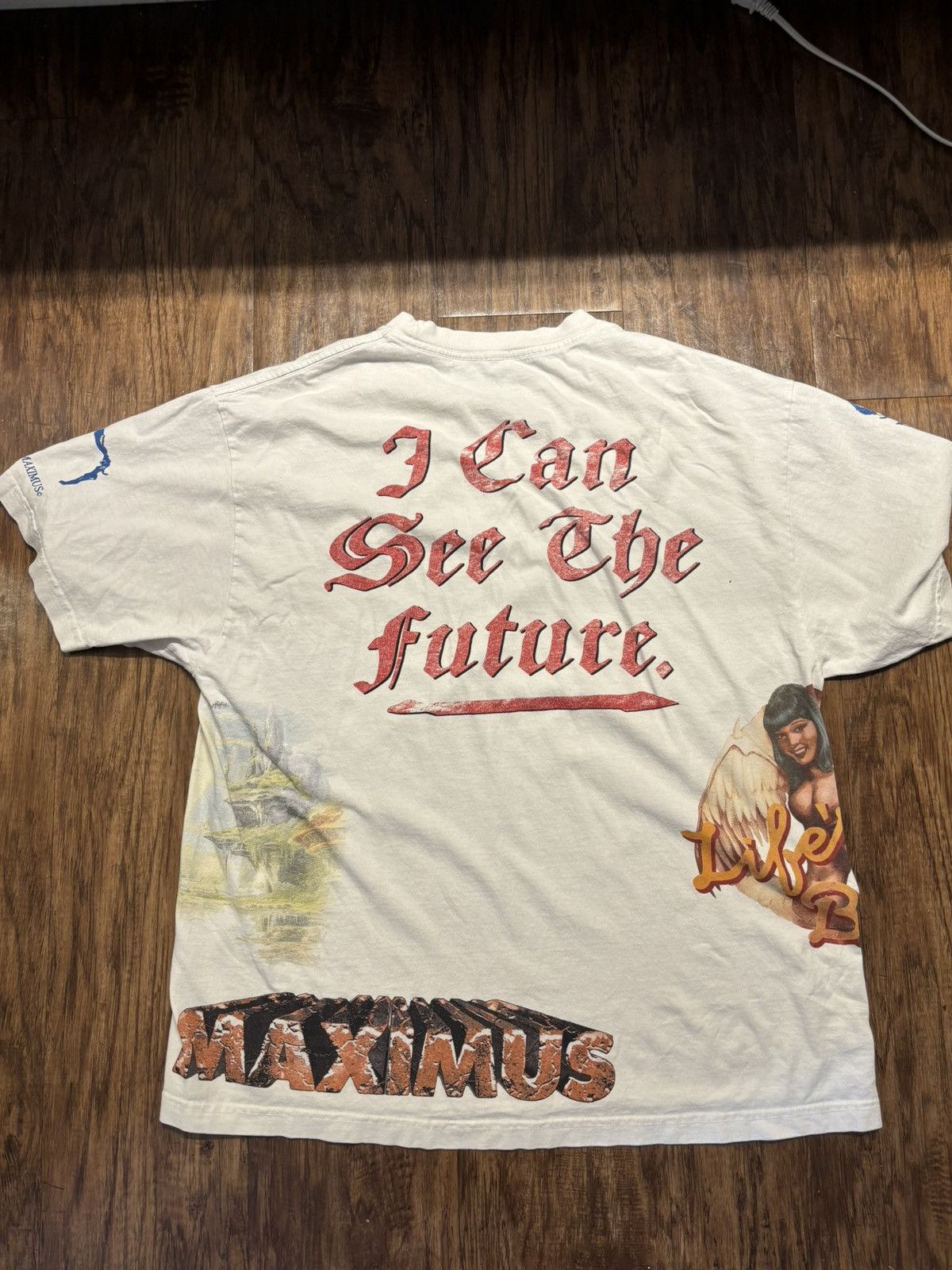 Travis Scott Travis Scott Circus Maximus Tour Tee Size US XL / EU 56 / 4 - 2 Thumbnail