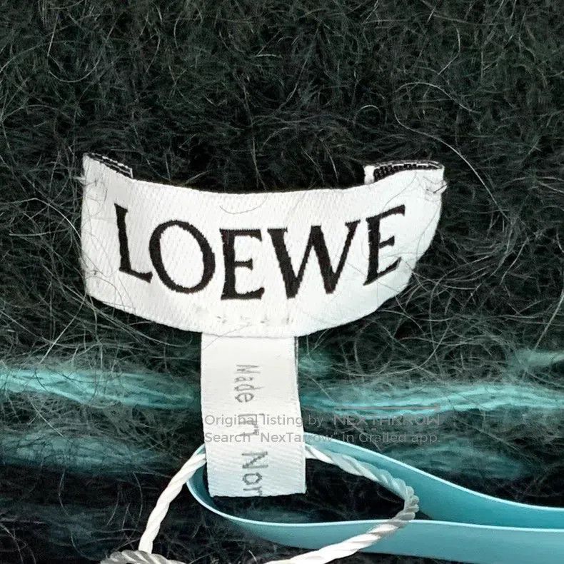 Loewe Loewe Color Blocked Fair Isle Animal Embroidered Mohair Cr Size S / US 4 / IT 40 - 6 Thumbnail