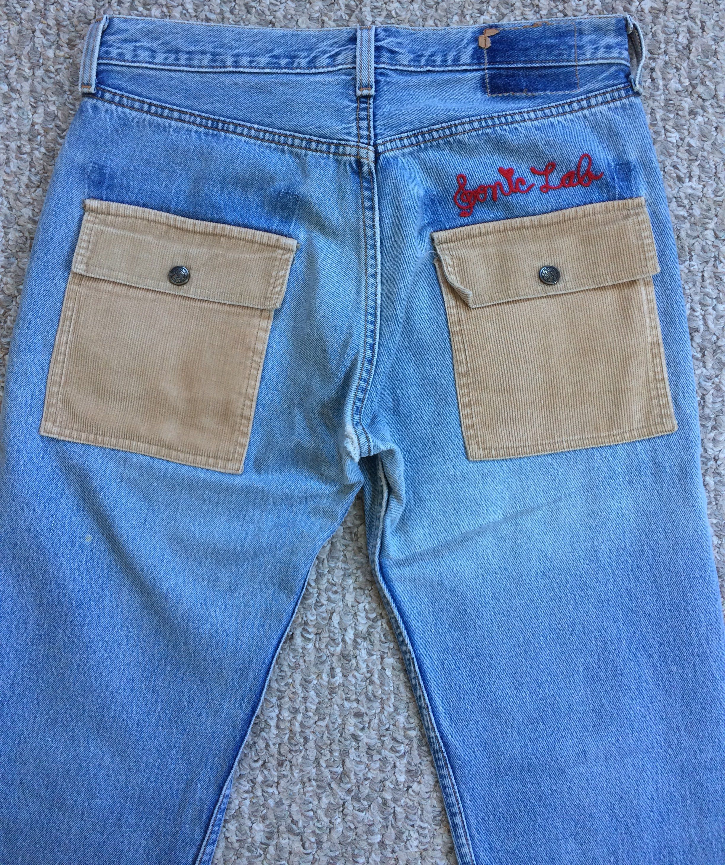 Levi's Sonic Lab Rebuild Hybrid Denim Size US 30 / EU 46 - 6 Thumbnail