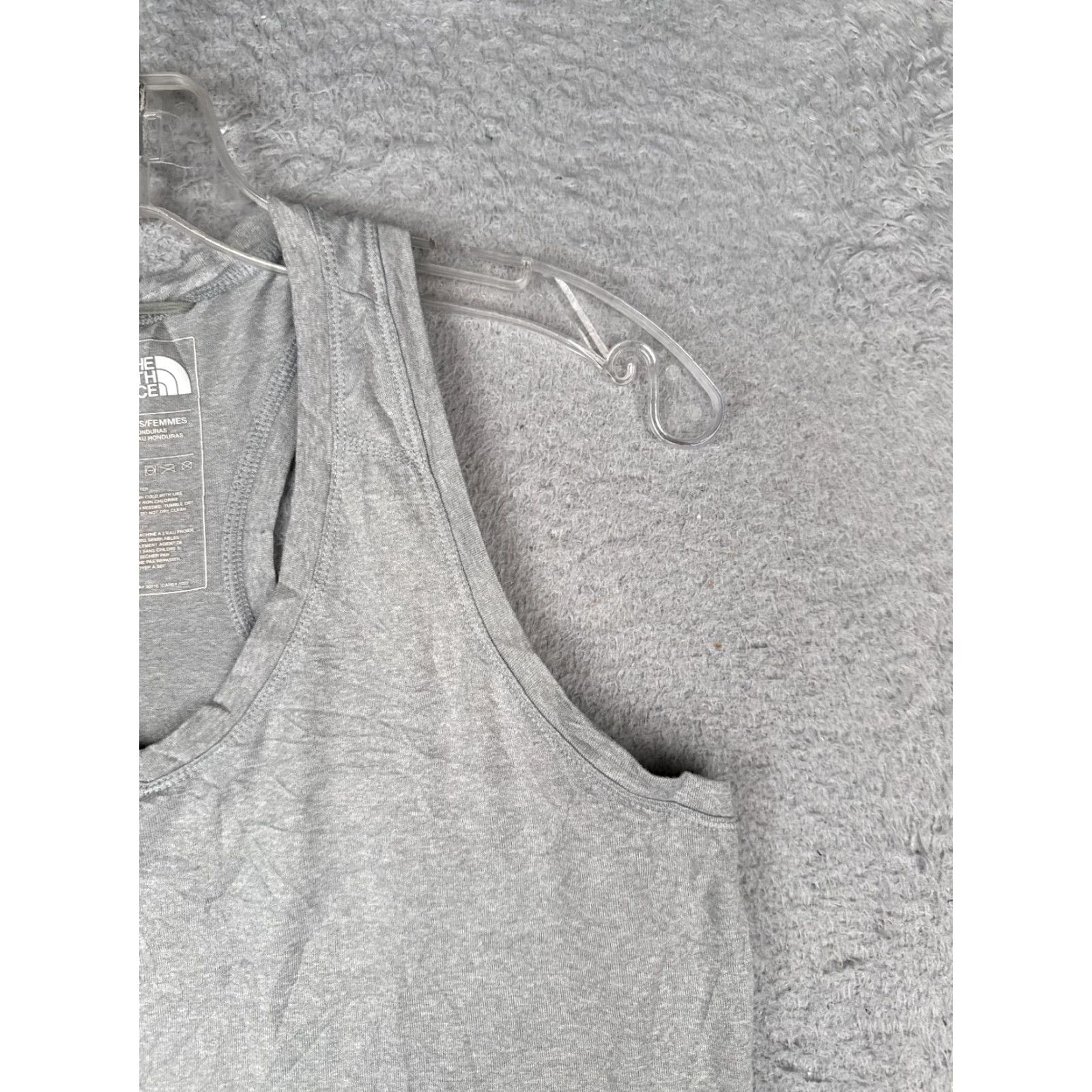 The North Face The North Face Shirt Women M Gray Tank Sleeveless Scoop Neck Polyester Gym Casual Regular Fit Sports Size M / US 6-8 / IT 42-44 - 2 Thumbnail