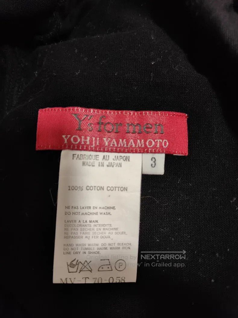 Yohji Yamamoto Yohji Yamamoto size 3 01 aw Side-Stitch Pants Size US 30 / EU 46 - 6 Thumbnail