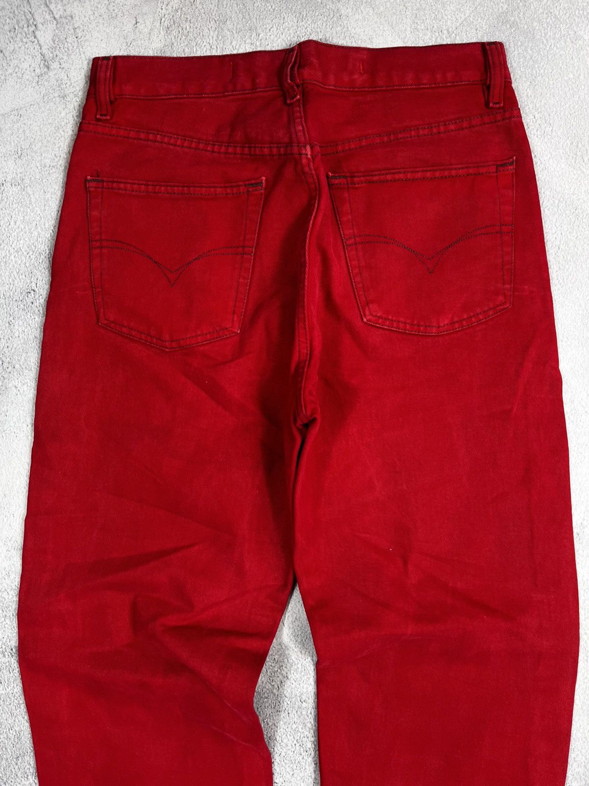 Diesel Vintage 90s Diesel washed denim jeans 00s streetwear 33 Size US 33 - 4 Thumbnail
