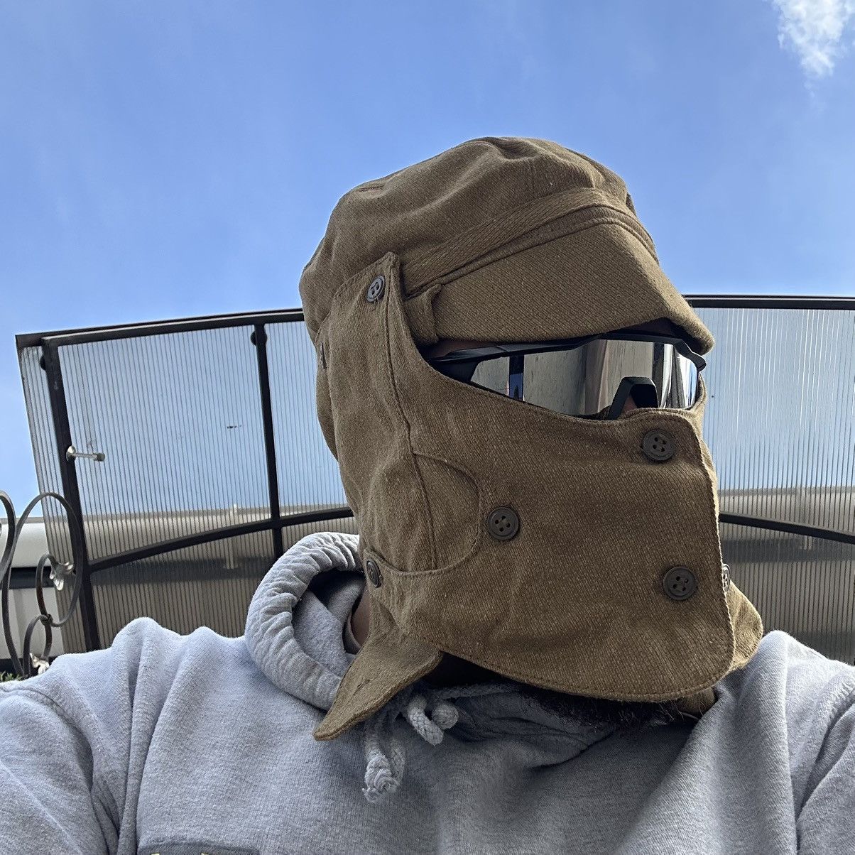If Six Was Nine × Japanese Brand Vintage OKZK Cap Balaclava USSR Afghanistan 70s Y2K Crazyy Size ONE SIZE - 1 Thumbnail