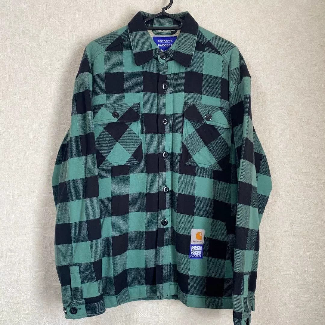 PACCBET carhartt wip × paccbet check flannel shirt Size US S / EU 44-46 / 1 - 1 Thumbnail