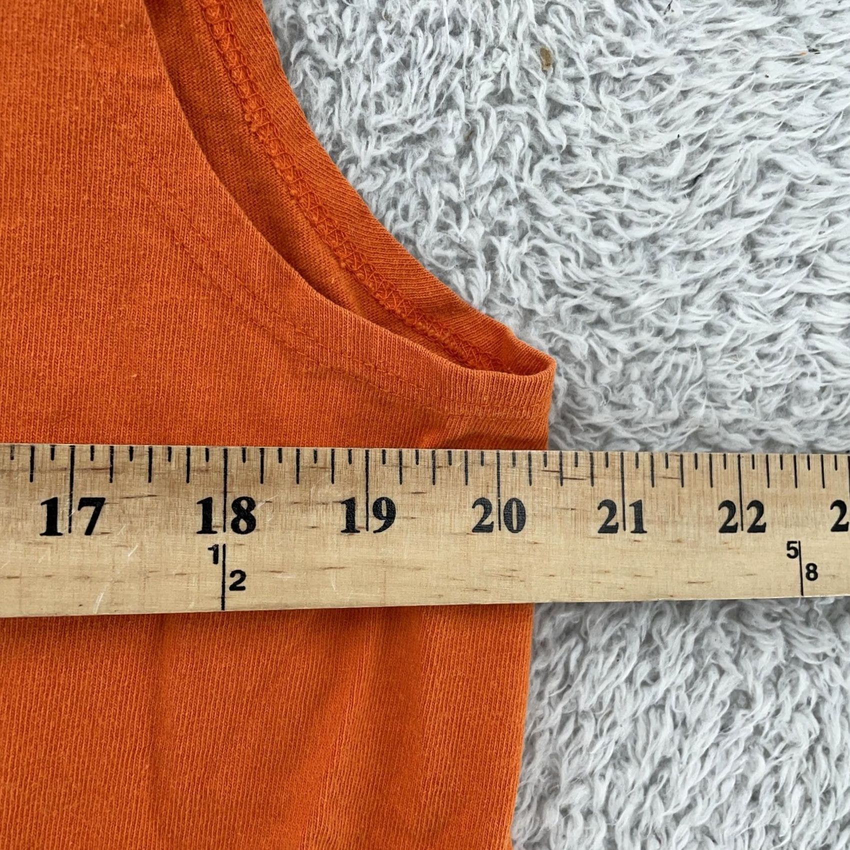 Harley Davidson Harley-Davidson T-Shirt Muscle Graphic Print M/L Orange 100% Cotton Logo Mens Crew Neck Sleeveless Vintage: No Size US L / EU 52-54 / 3 - 7 Thumbnail
