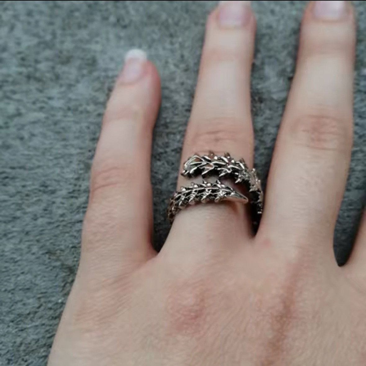 Jewelry Retro Punk Centipede Ring Size ONE SIZE - 7 Thumbnail