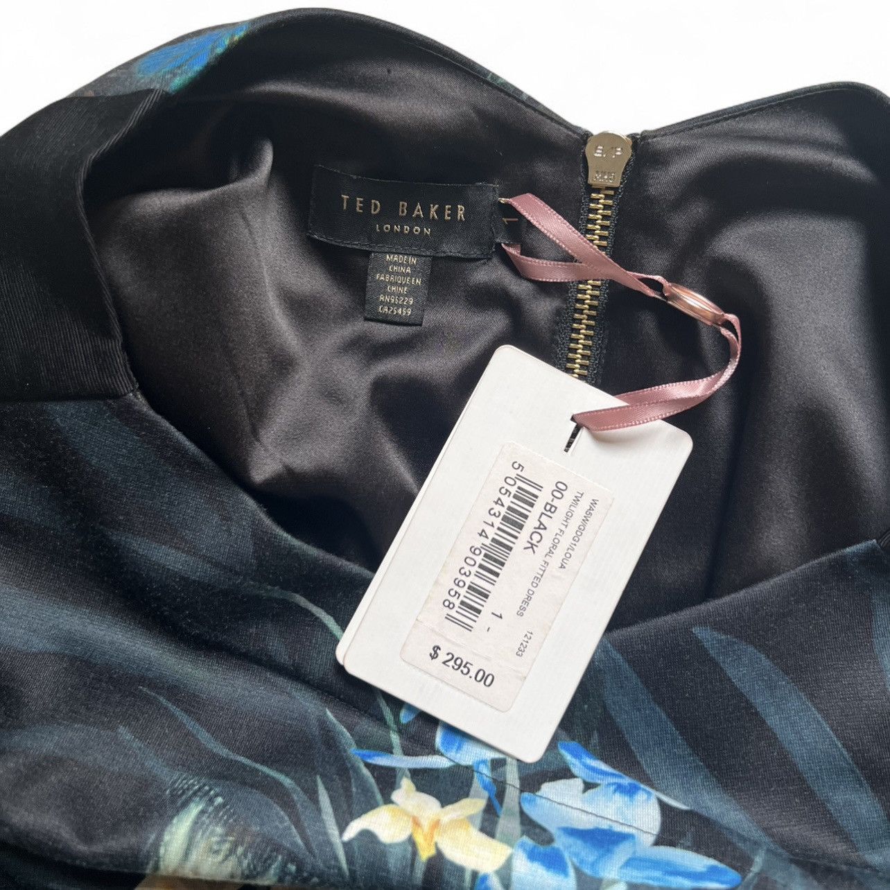 Ted Baker NWT Luxury Floral Sleeveless Midi Dress Size S Size S / US 4 / IT 40 - 10 Thumbnail